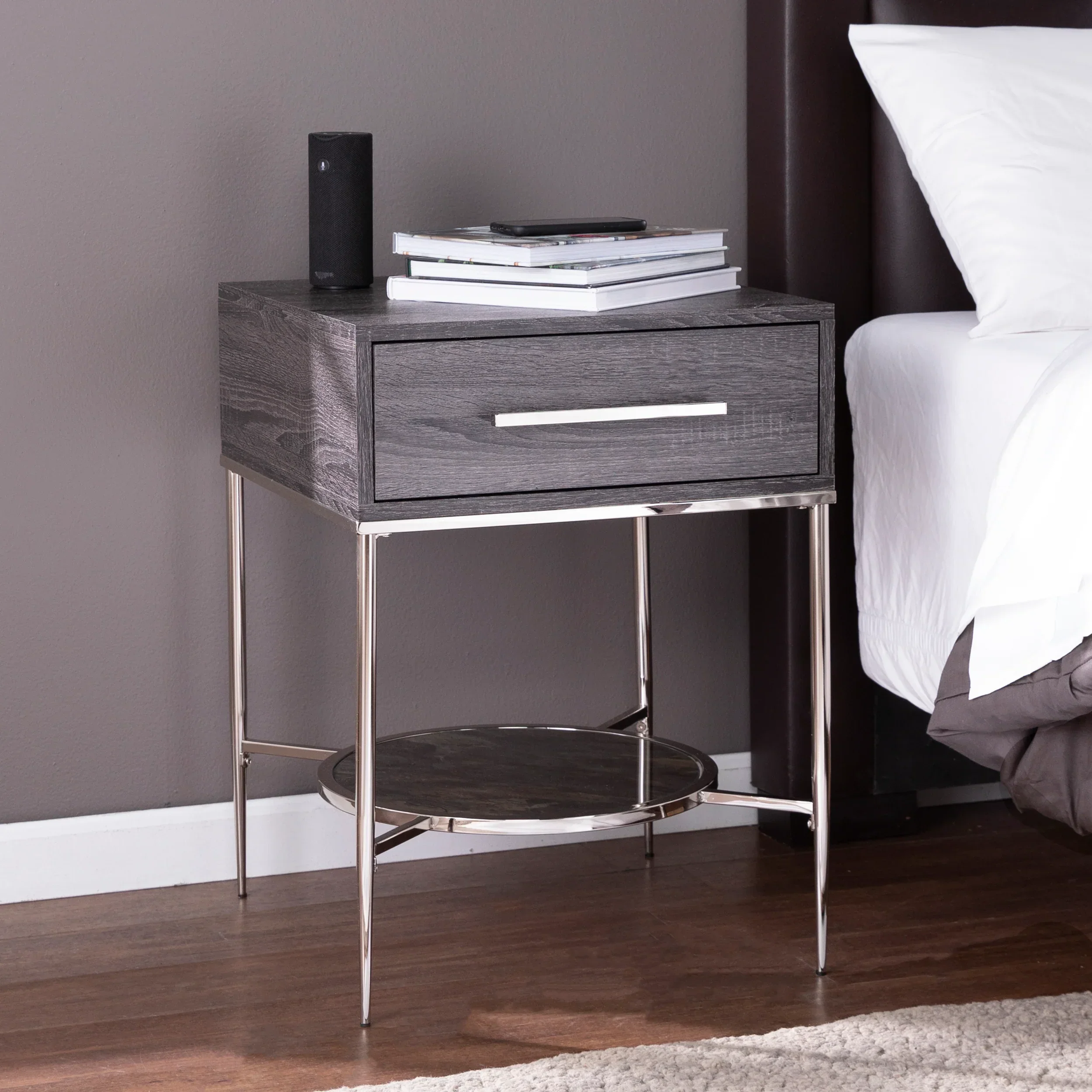 Waltenson Nightstand w/ Storage - Image 2