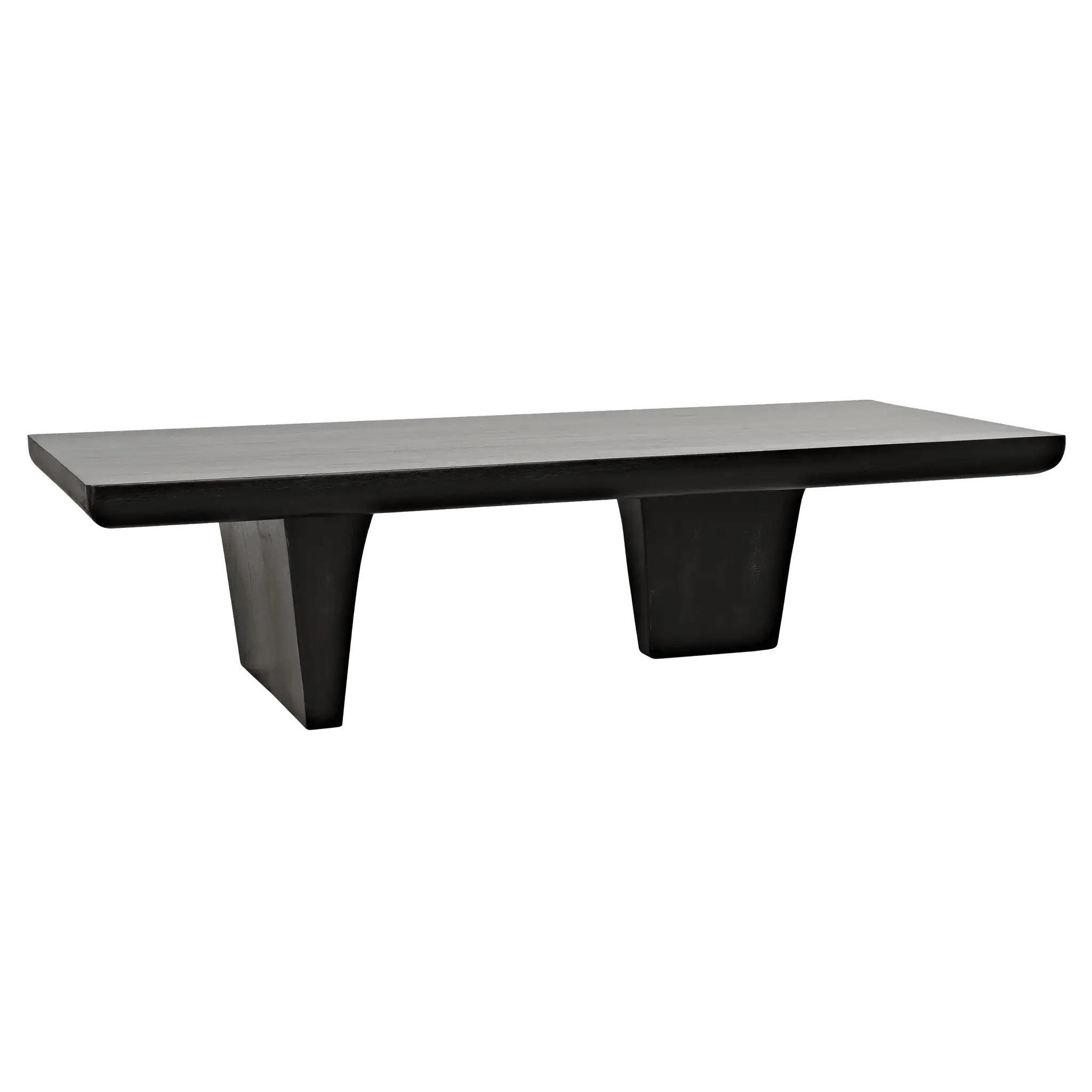 Ward Coffee Table, Hand Rubbed Black