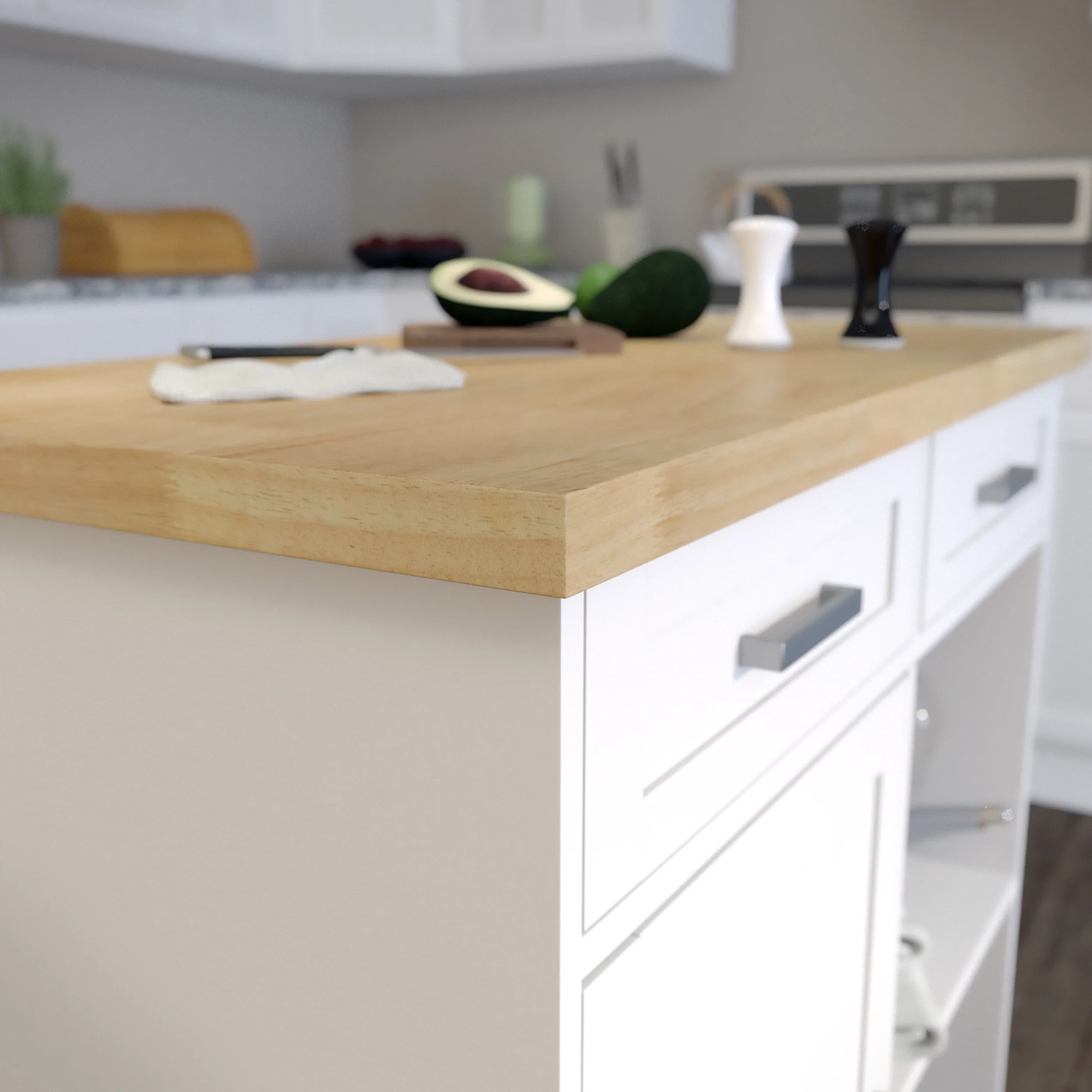 Warkin Rolling Kitchen Island - Image 10