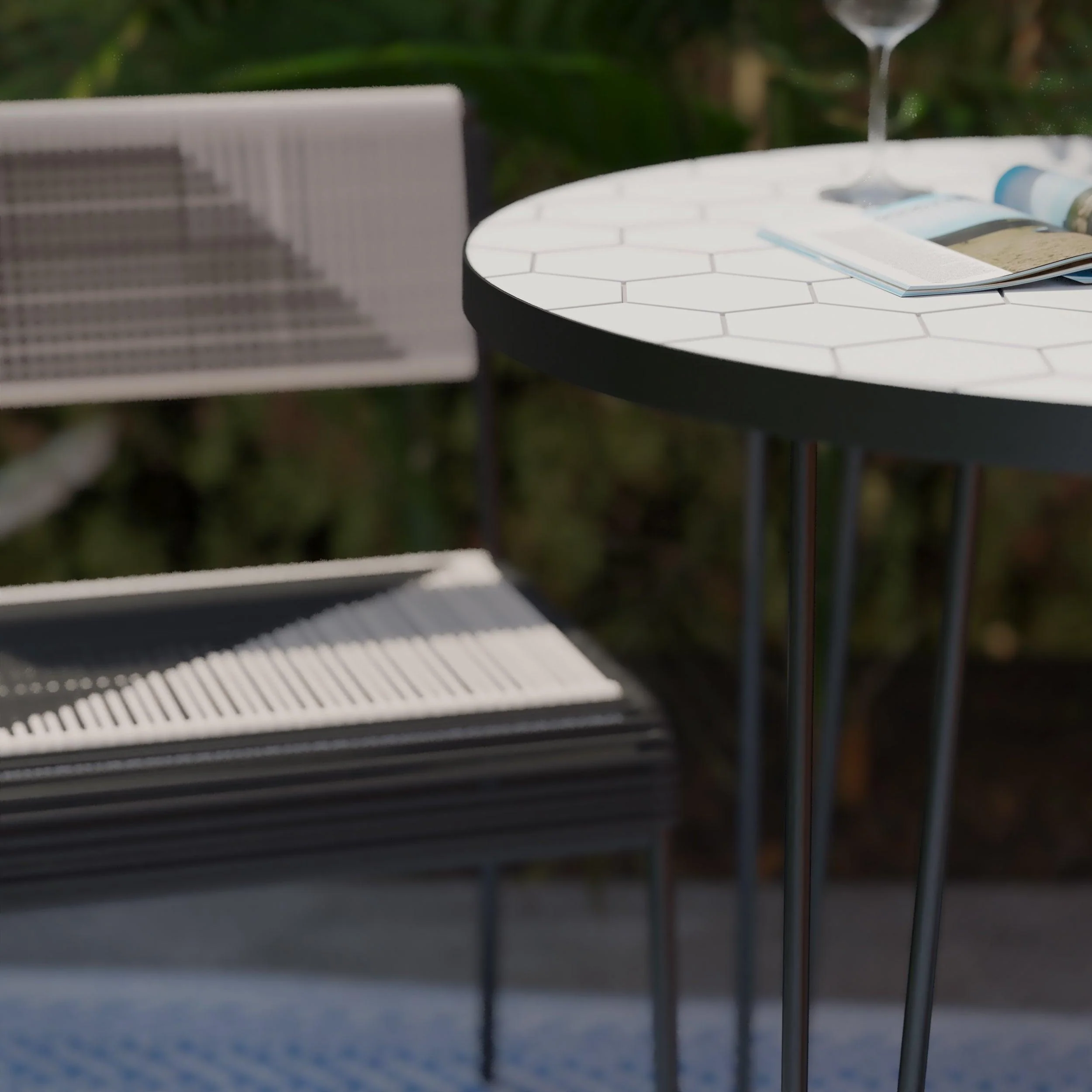 Watkindale Outdoor Dining Set – 3pc - Image 5