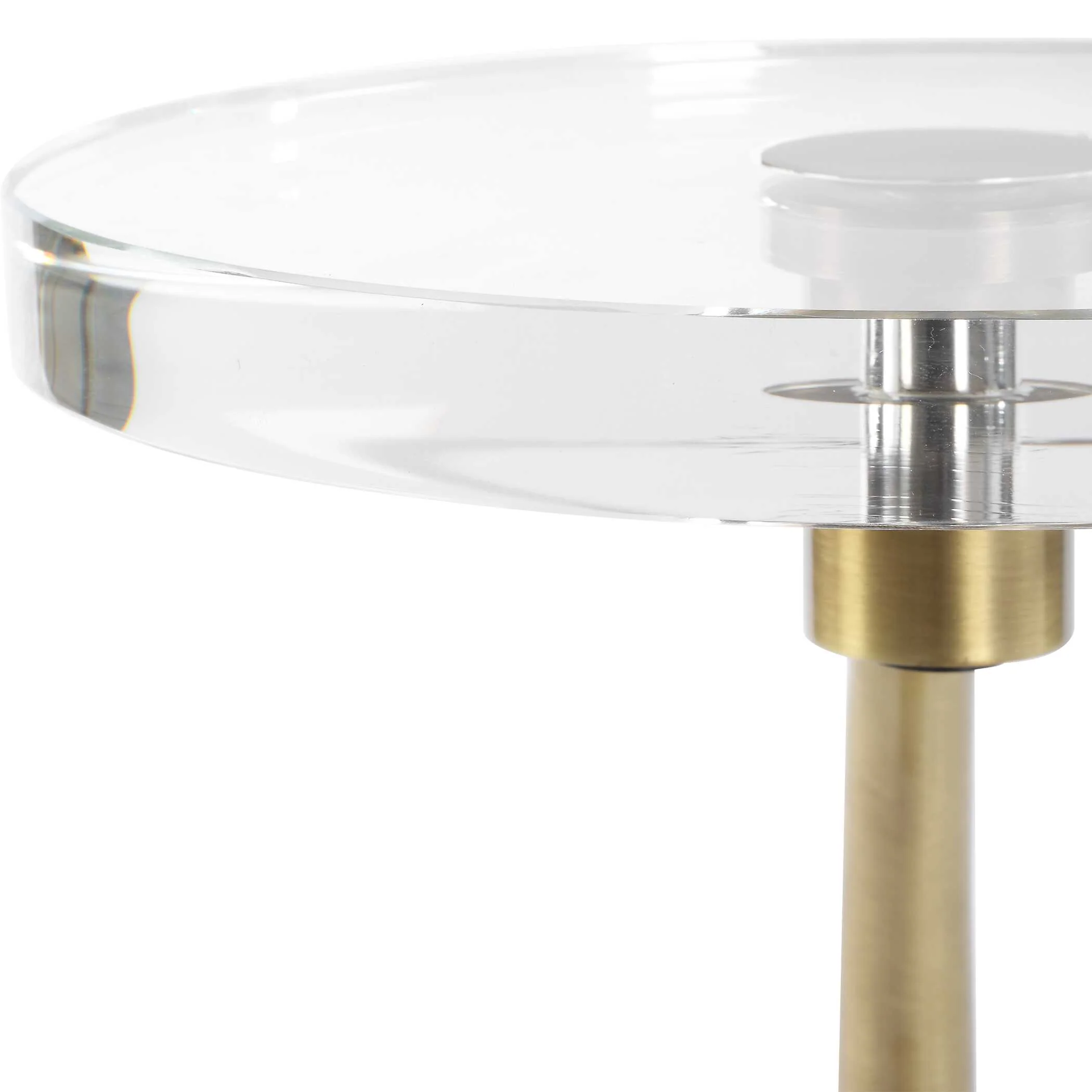 Waveney Brass Drink Table - Image 6