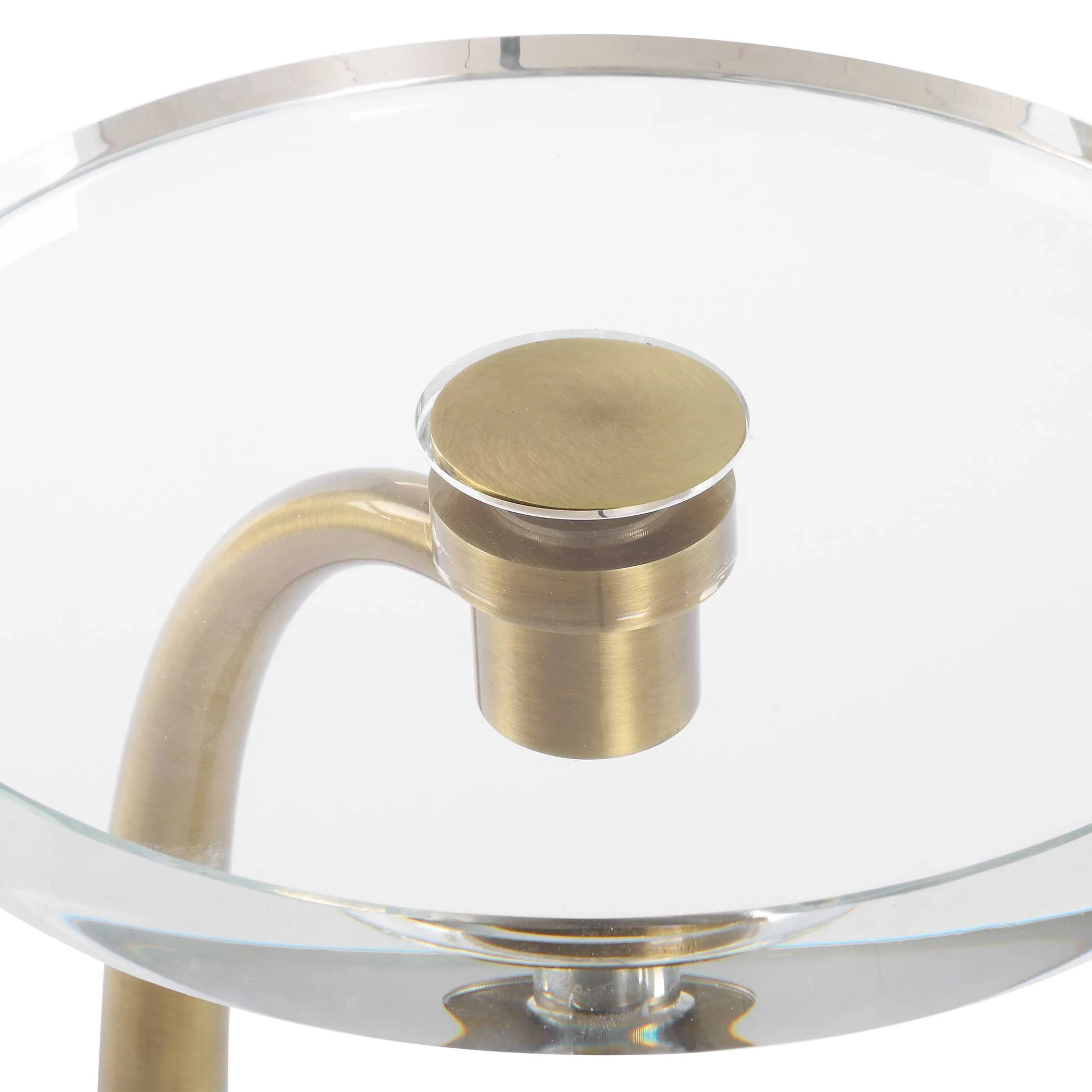 Waveney Brass Drink Table - Image 7