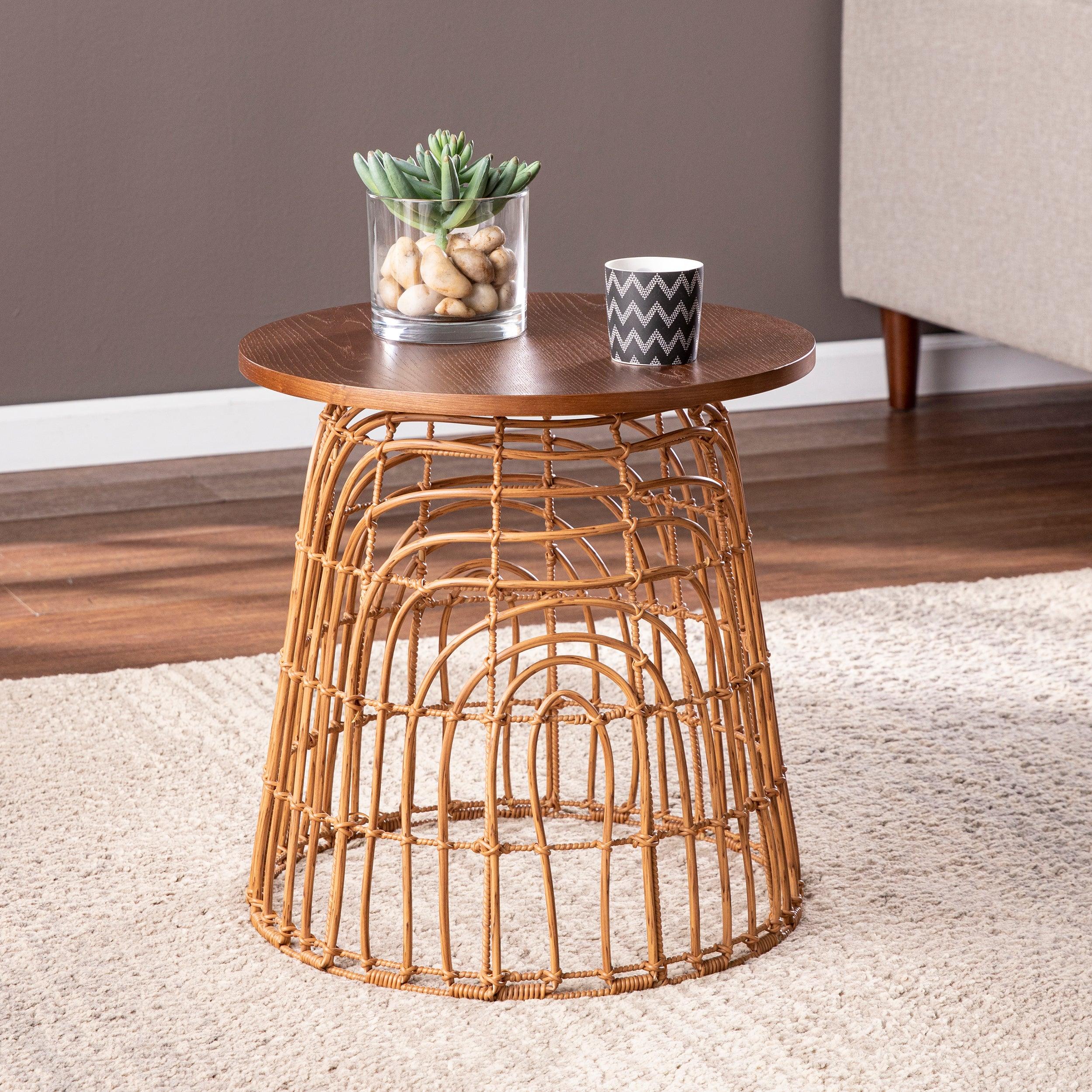 Weaverdon Round Accent Table - Image 2