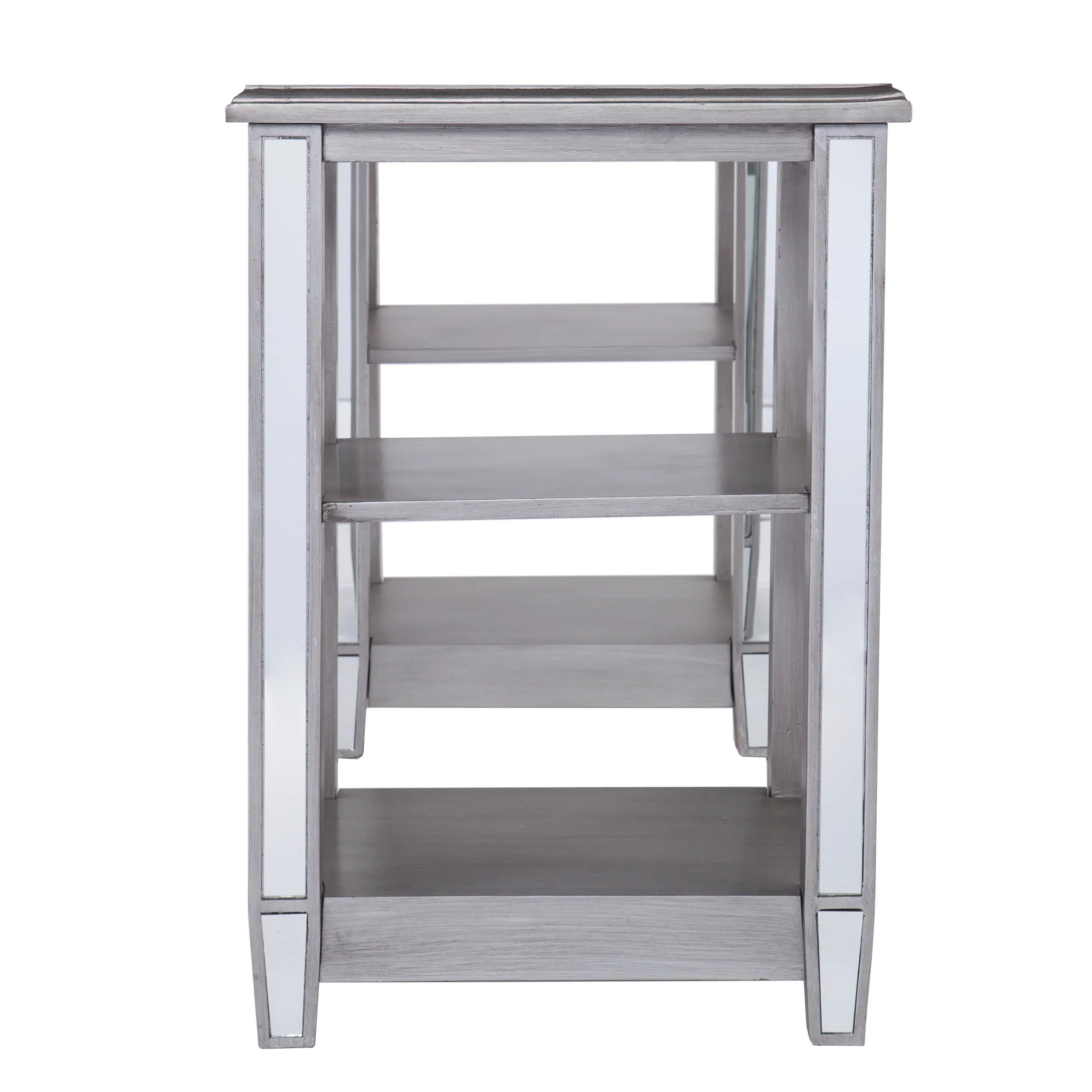 Wedlyn Office Desk with Shelves - Image 4