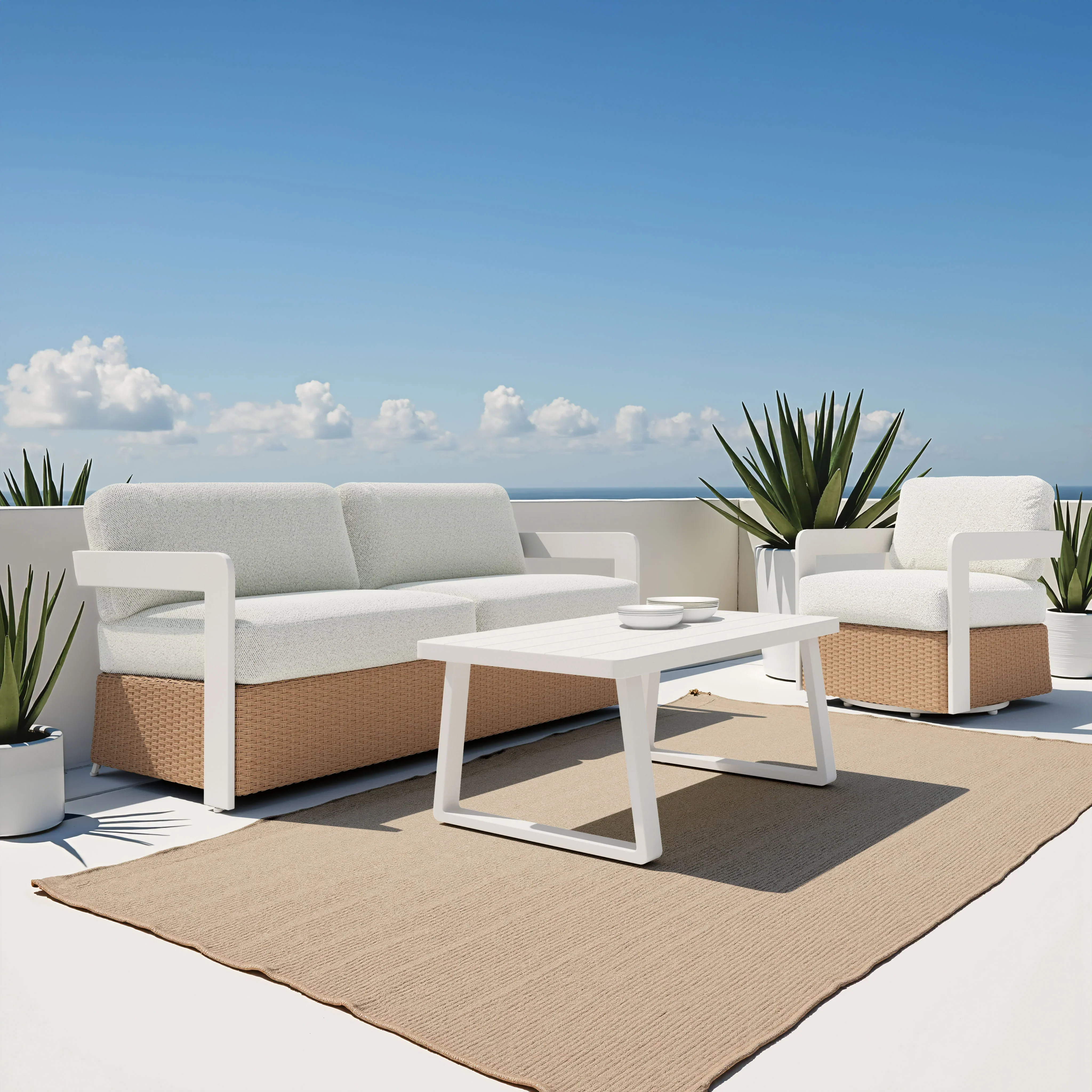 Welt Coffee Table White - Image 2