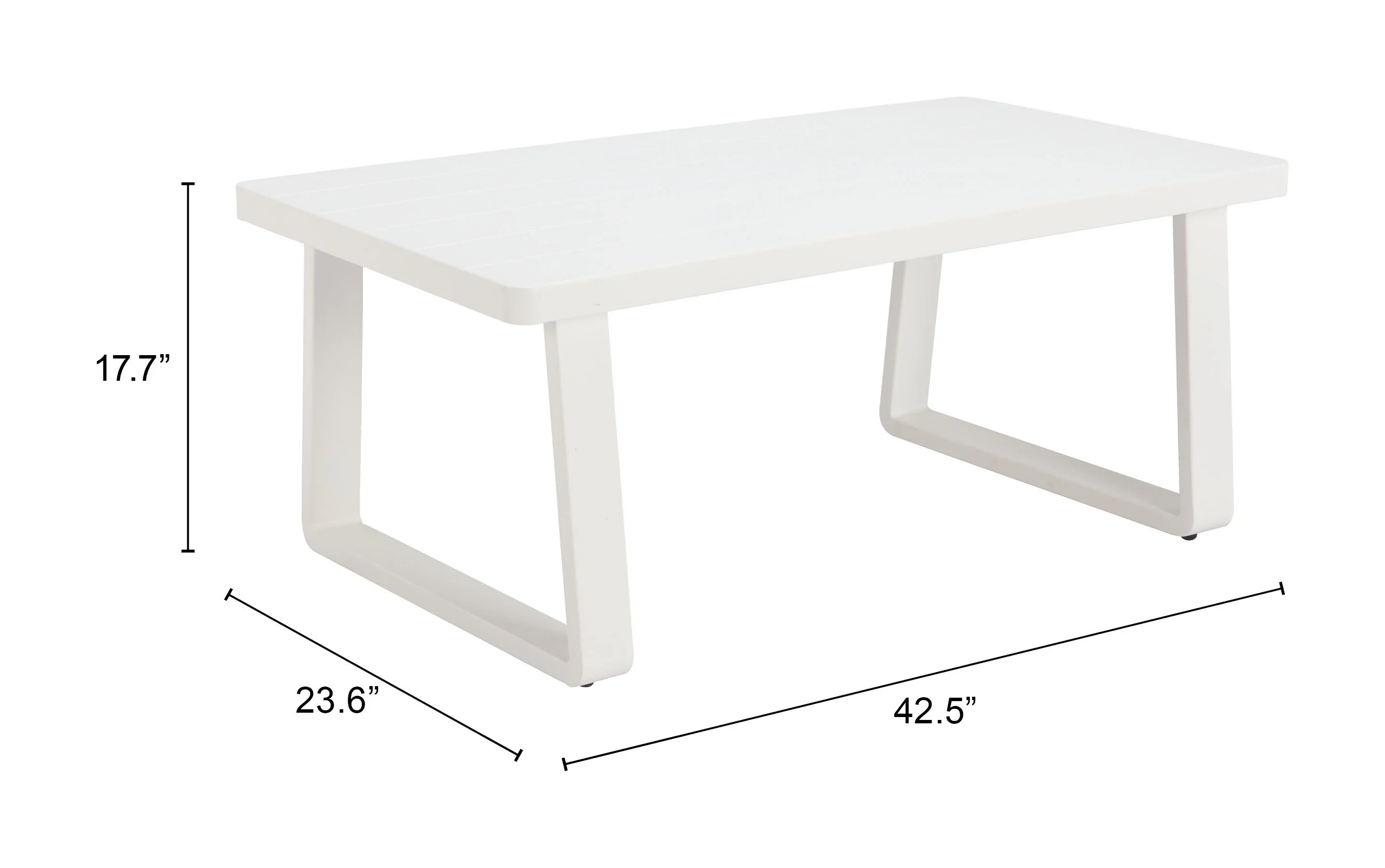 Welt Coffee Table White - Image 4