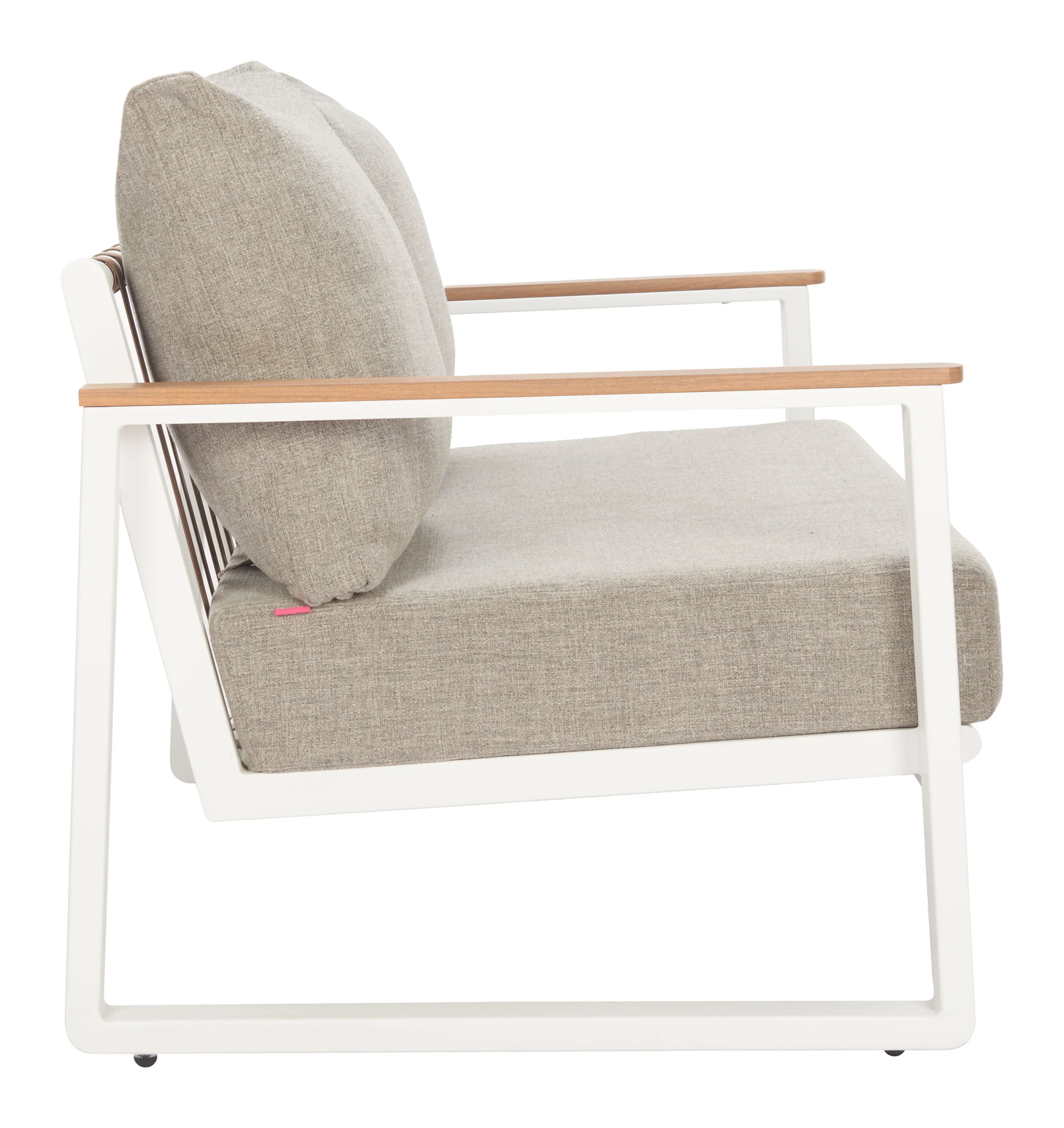 Welt Sofa Taupe & White - Image 3