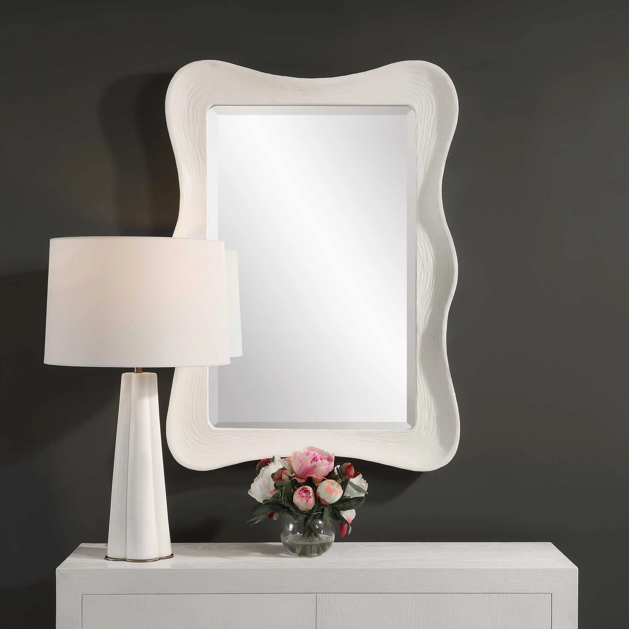 Whitehaven Wavy Rectangle Mirror - Image 2