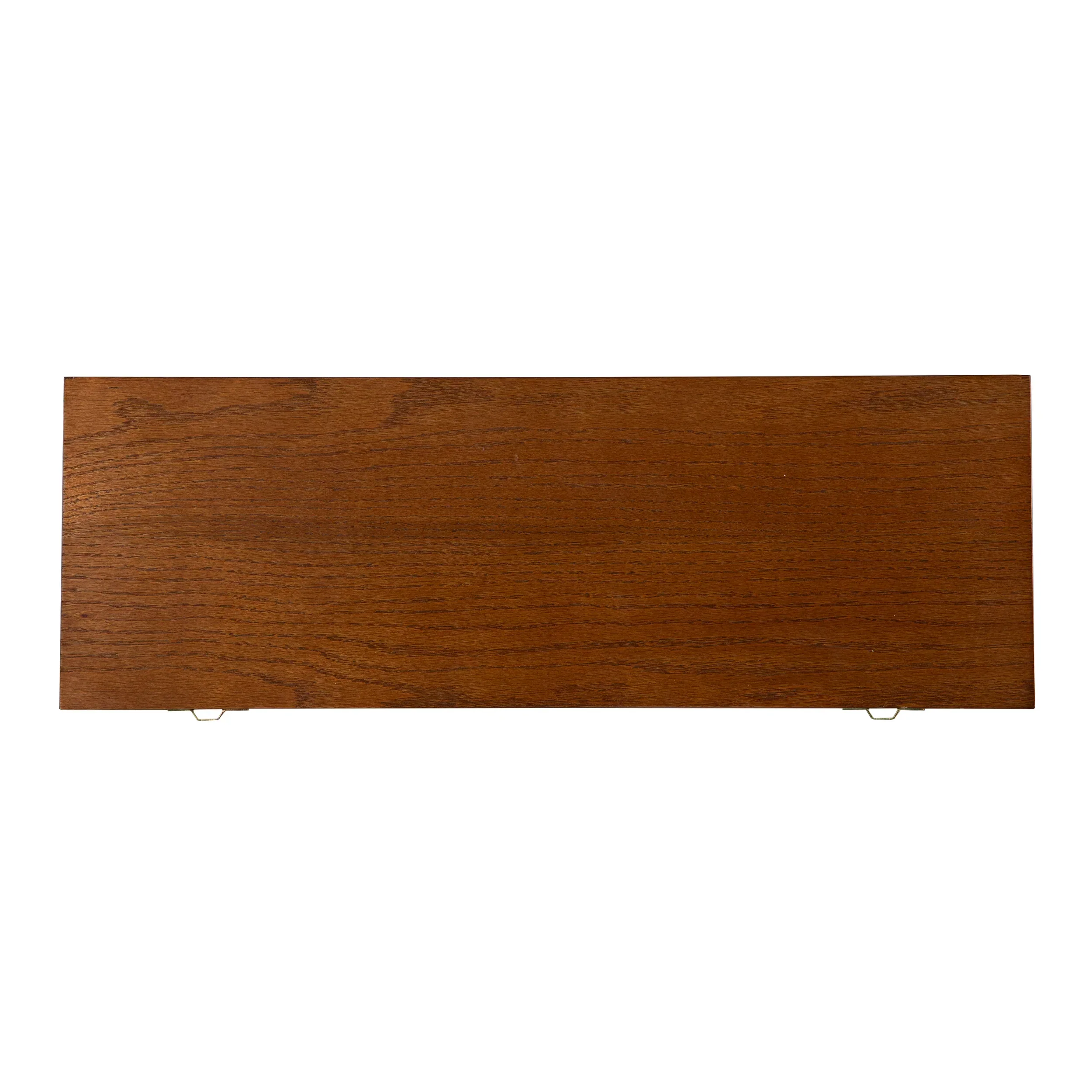 Window Pane Media Cabinet - Oak - Image 6
