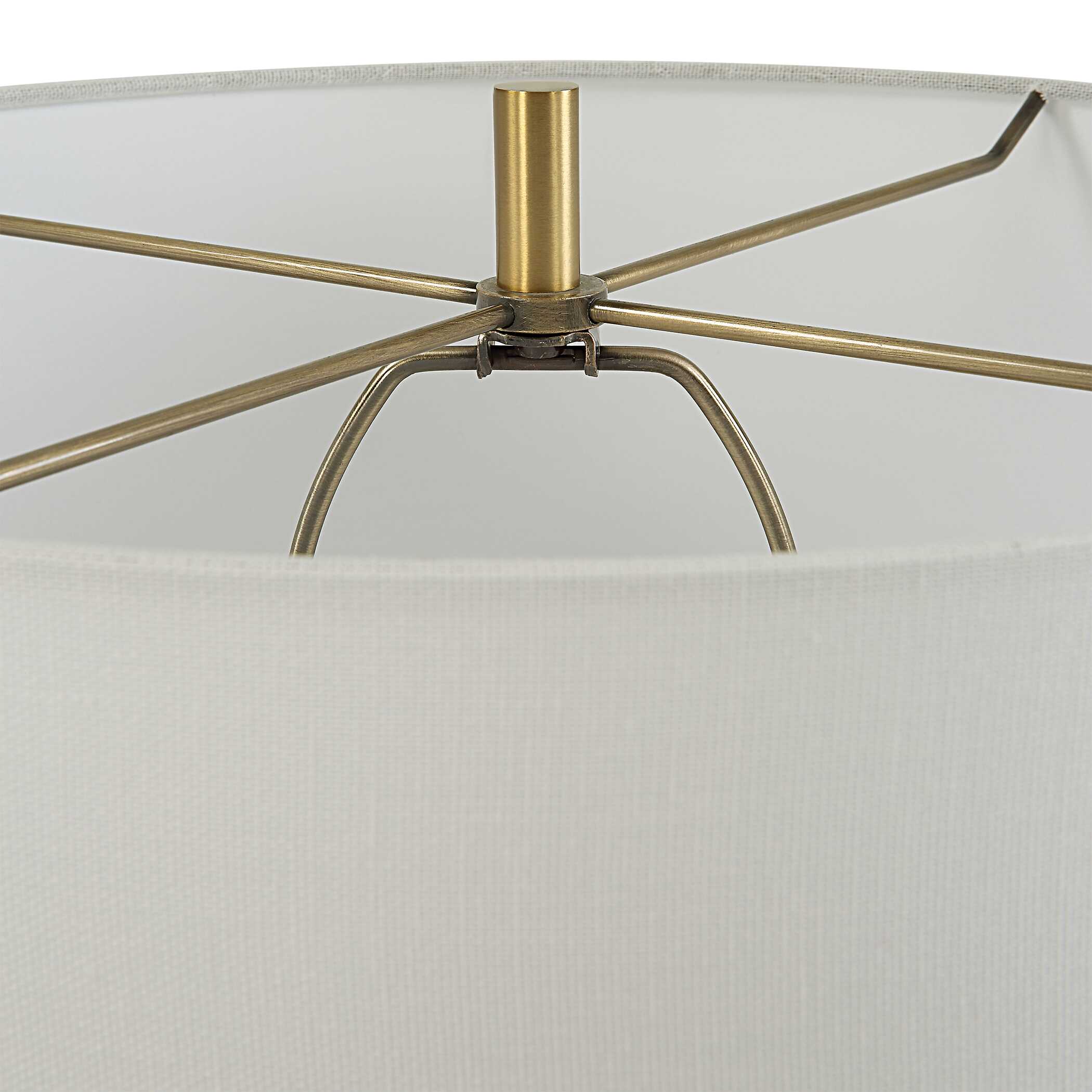 Window Pane White Table Lamp - Image 6