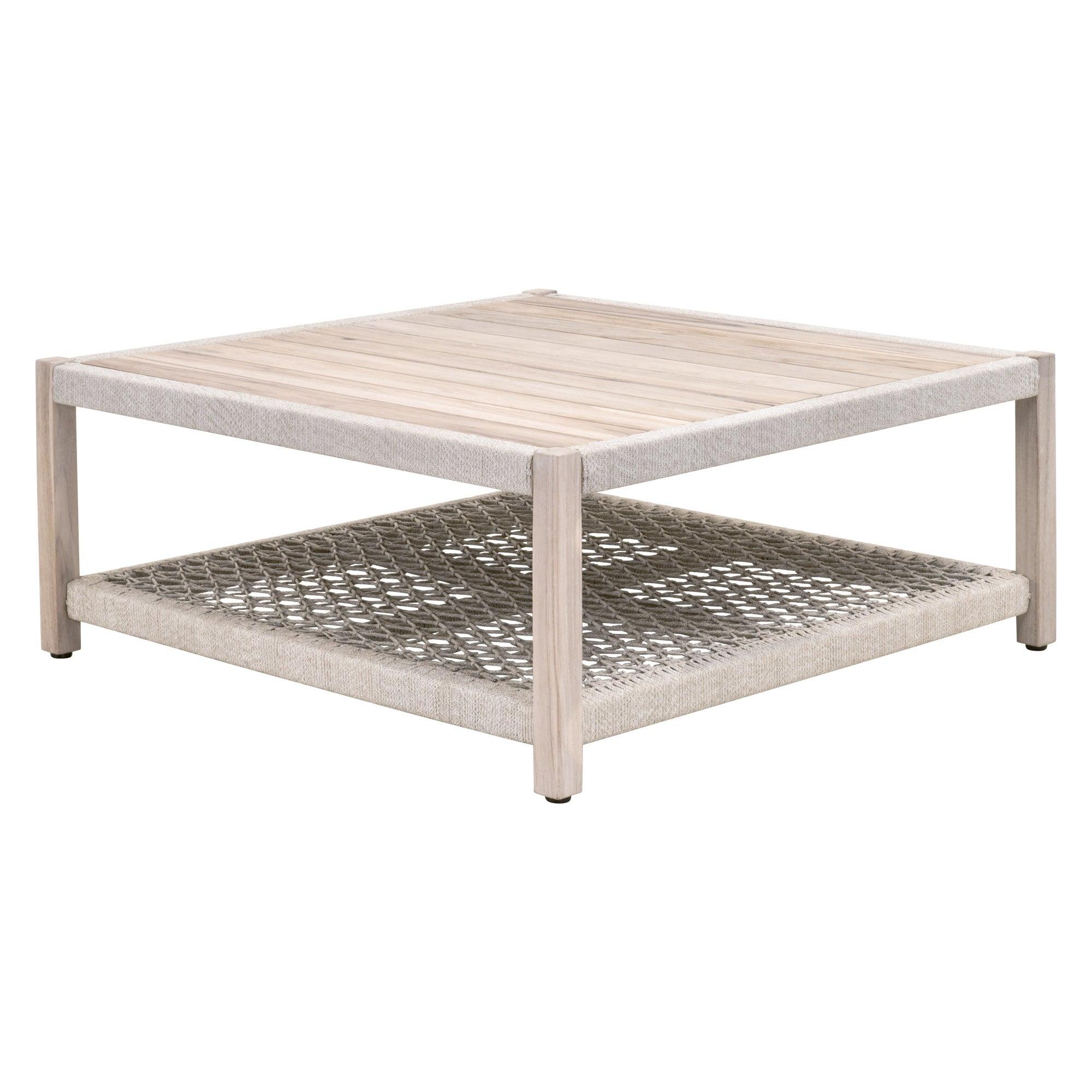 Wrap Outdoor Square Coffee Table - Image 3