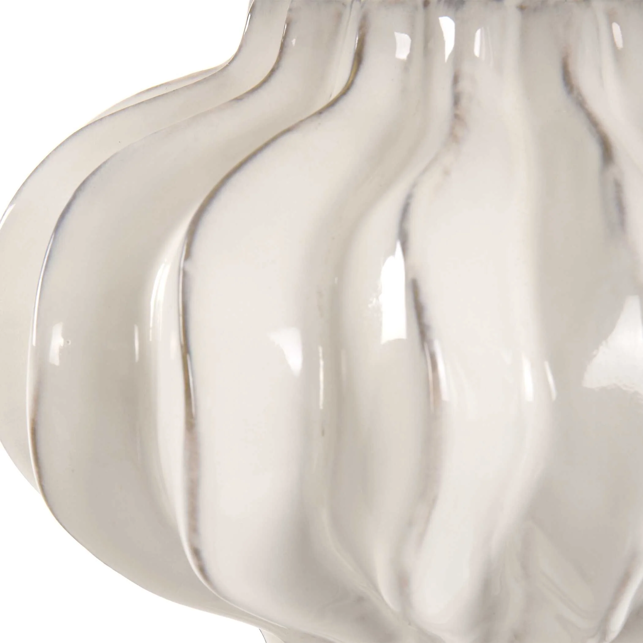 Wrenley Ridged White Table Lamp - Image 7