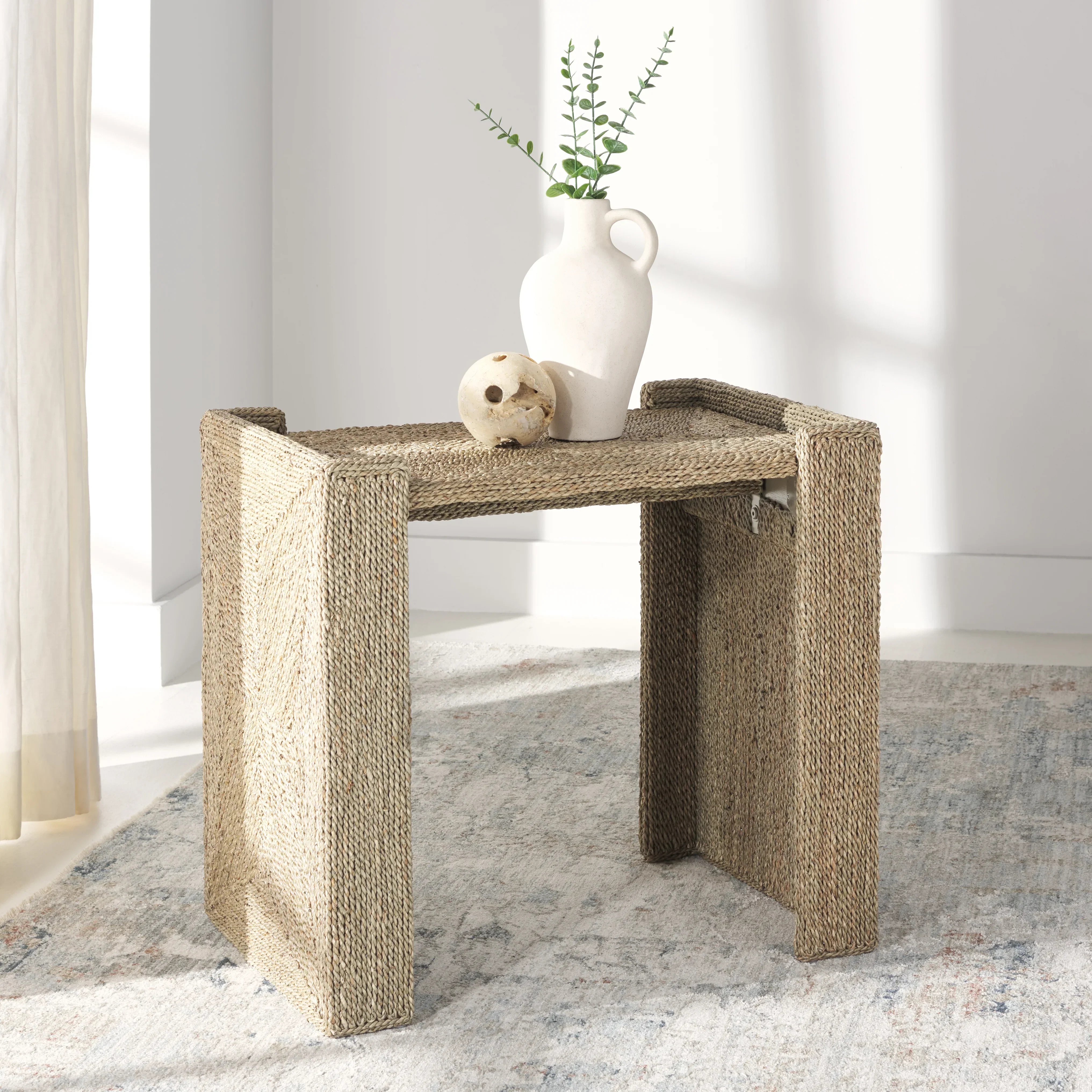 Wynima Sea Grass Accent Table - Image 4