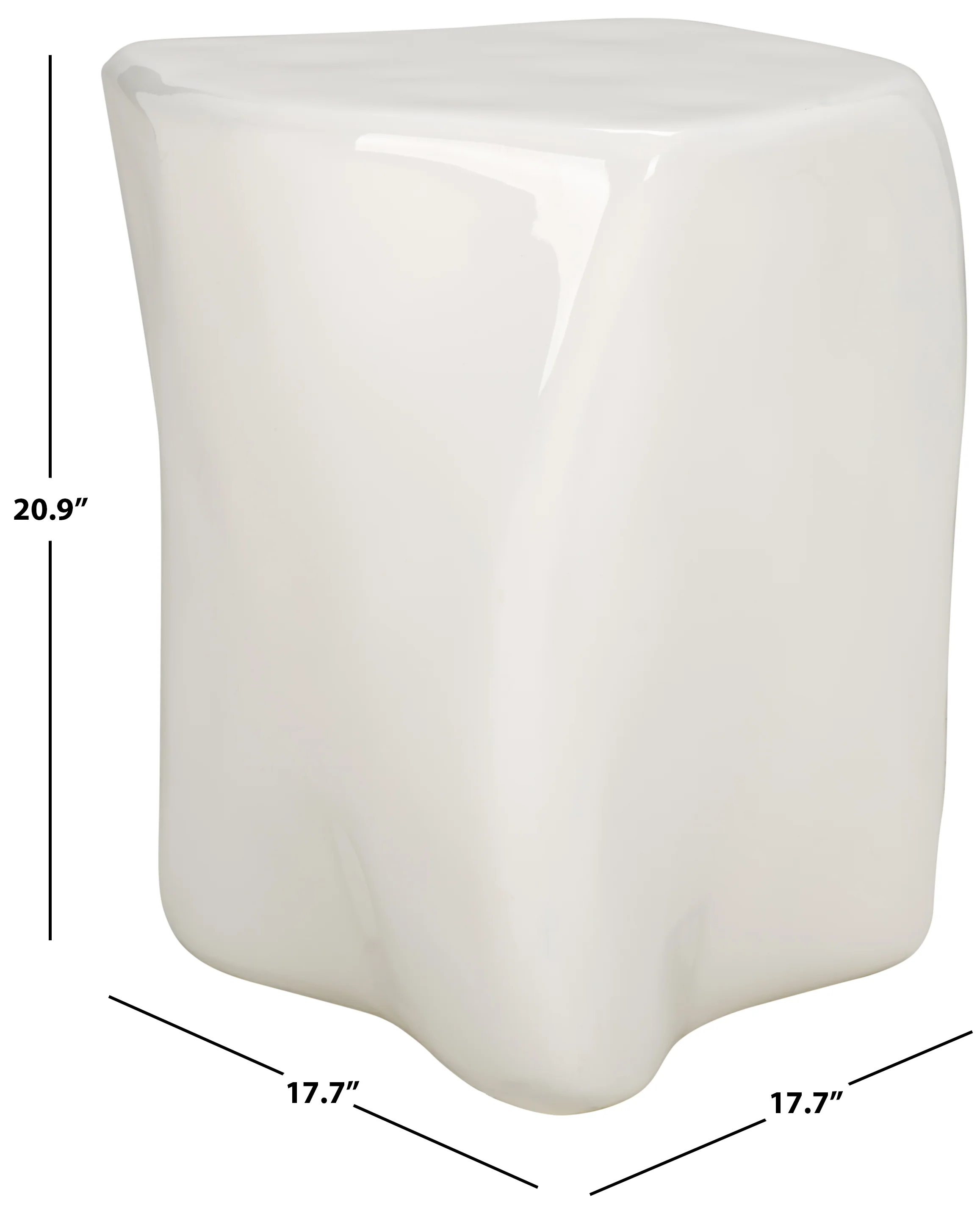 Wynnona Concrete Accent Table - Image 6