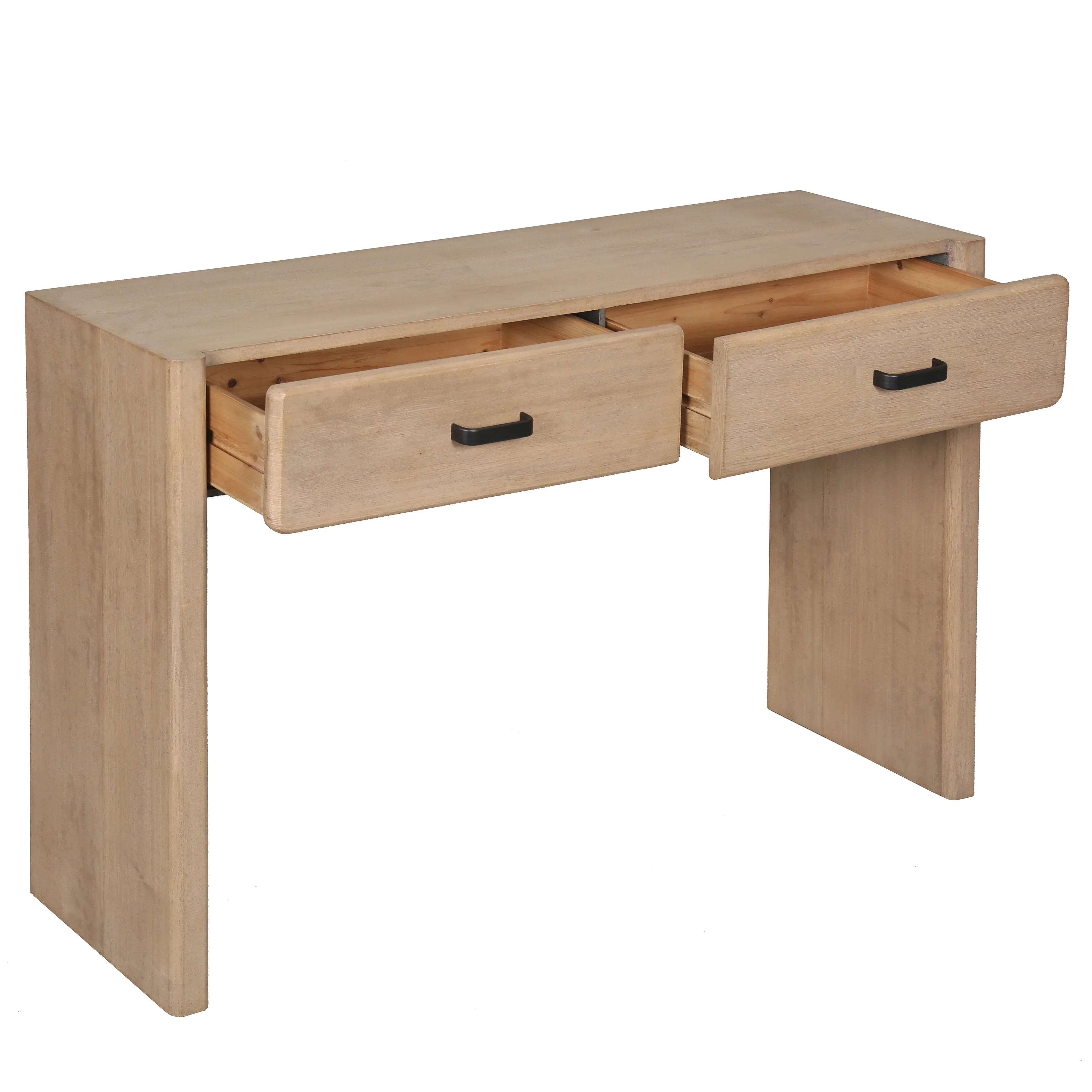 Wynnrosa 2 Drawer Wood Console Table - Image 2