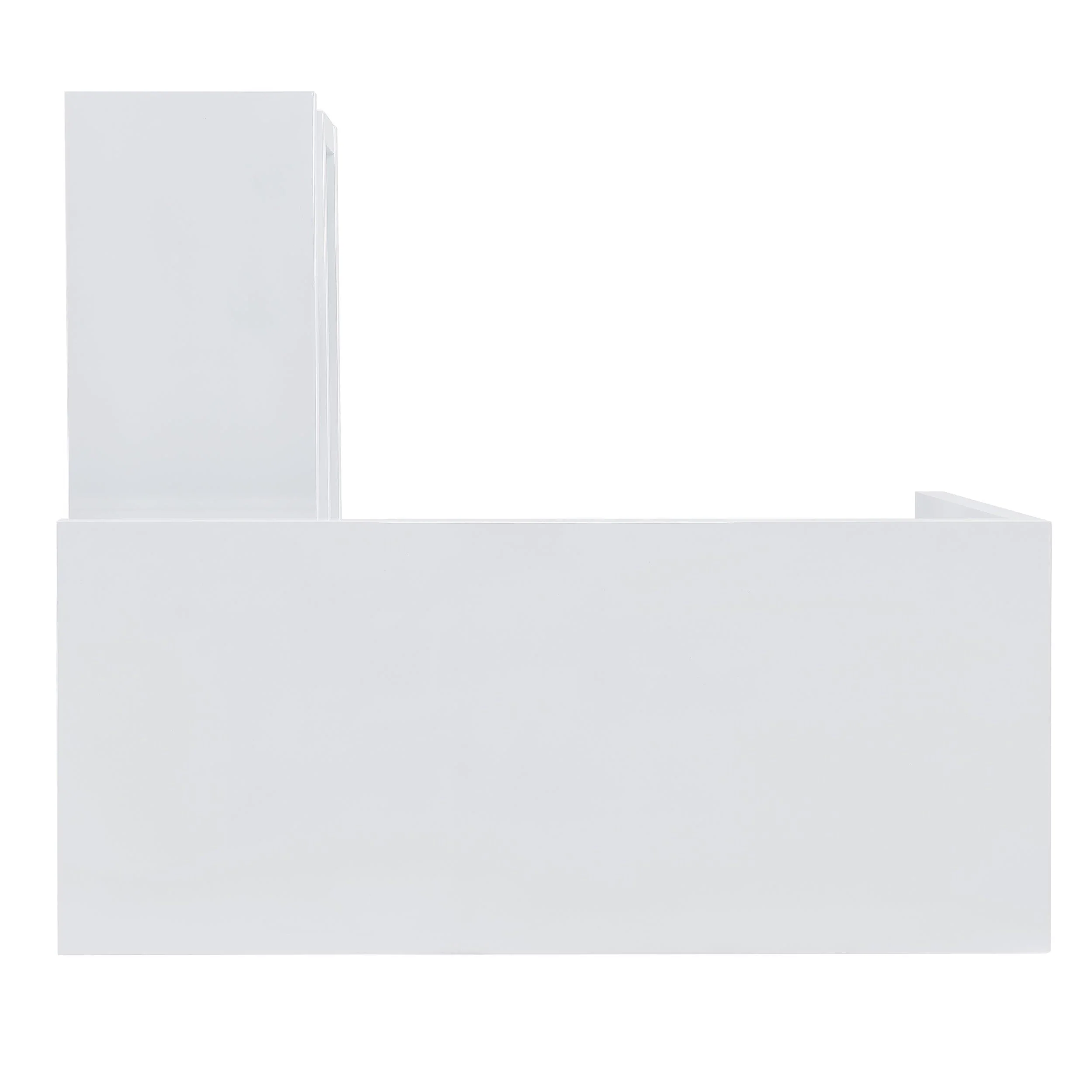 Yates Multifunctional Corner/L Desk w/ Shelves - Image 8