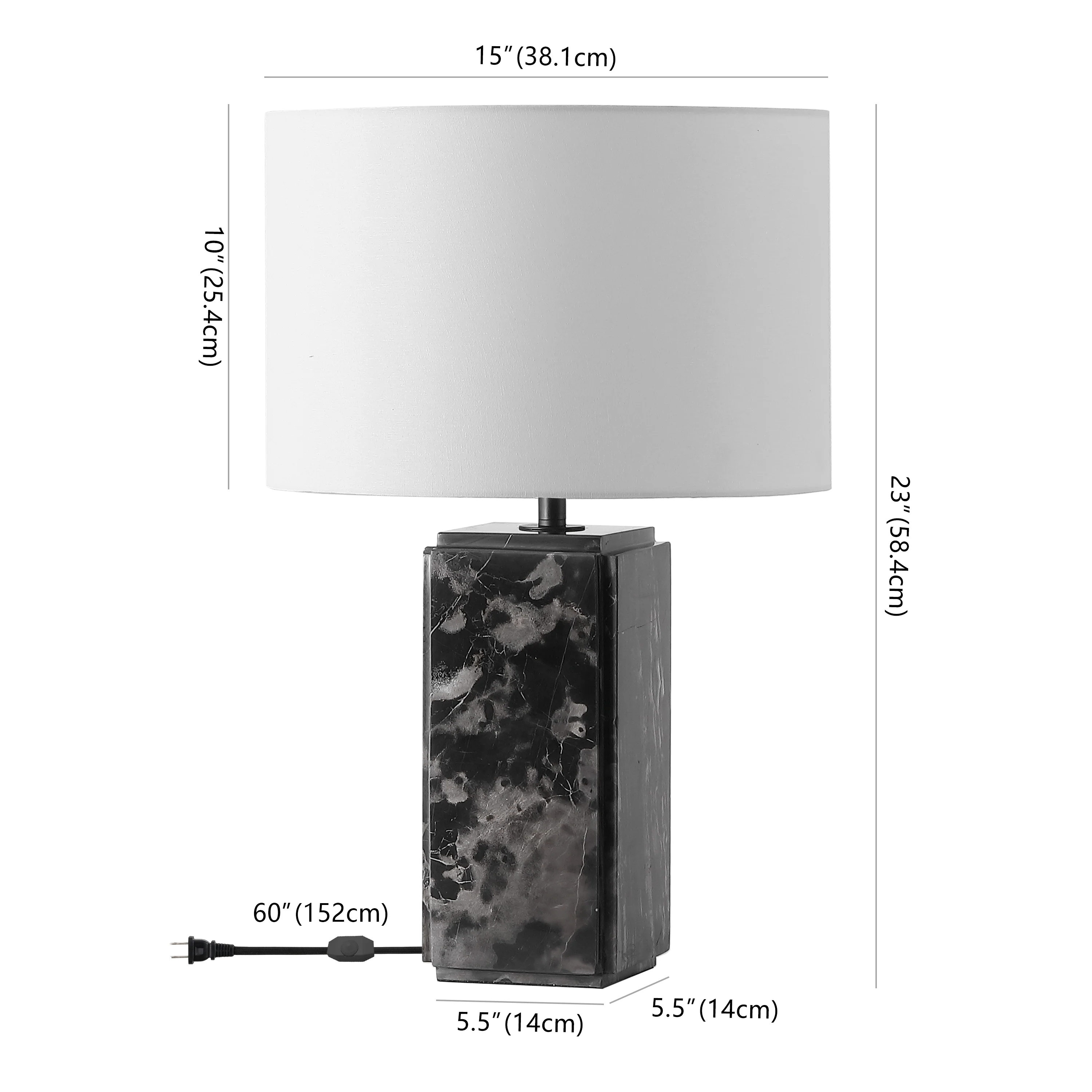 Zahra Marble Tall Table Lamp - Image 10