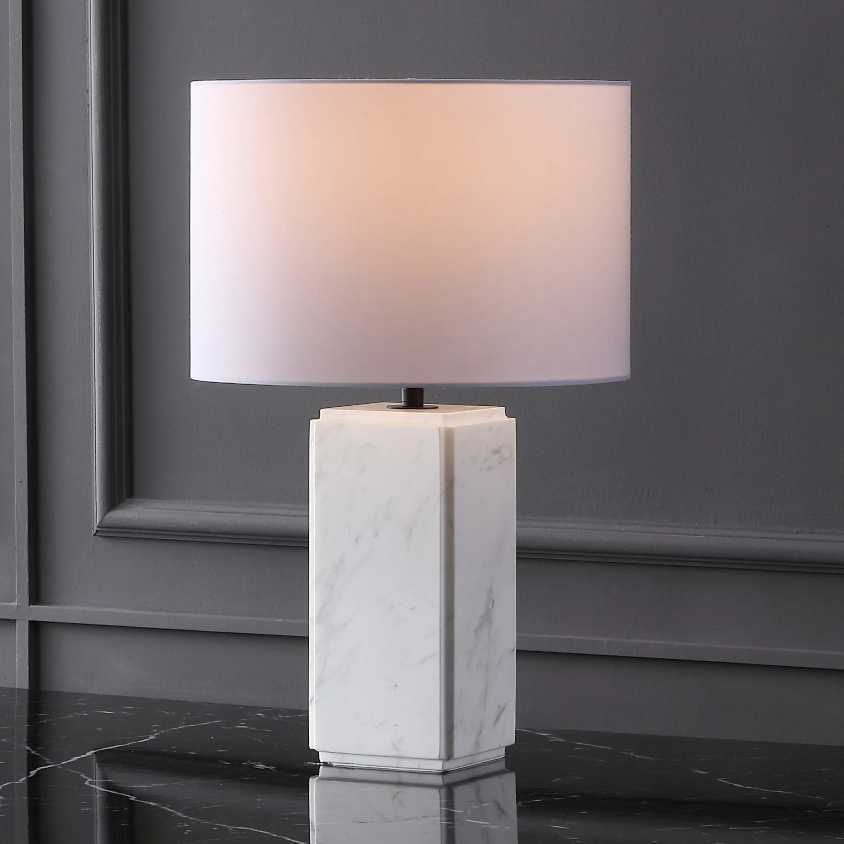 Zahra Marble Tall Table Lamp - Image 19