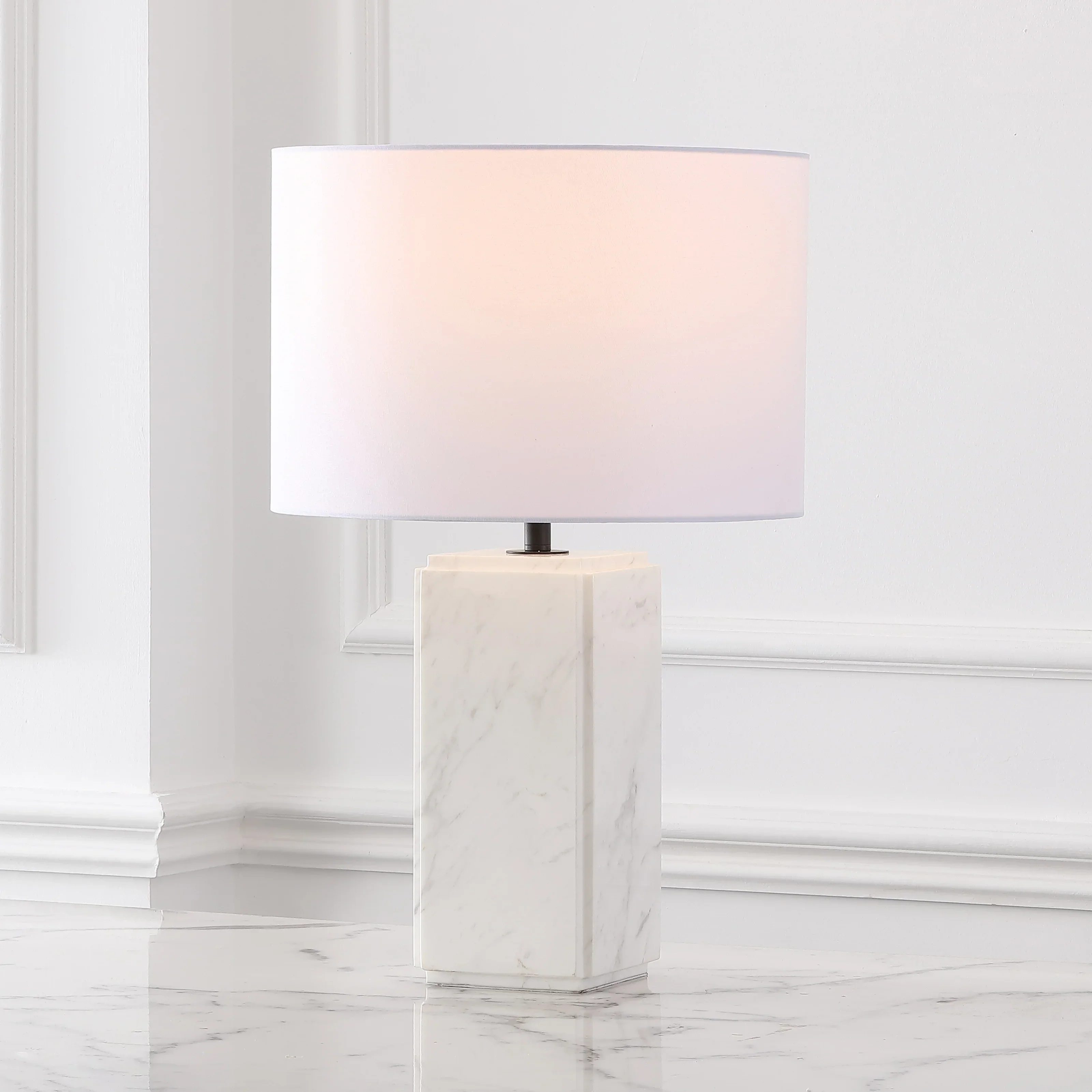 Zahra Marble Tall Table Lamp - Image 5