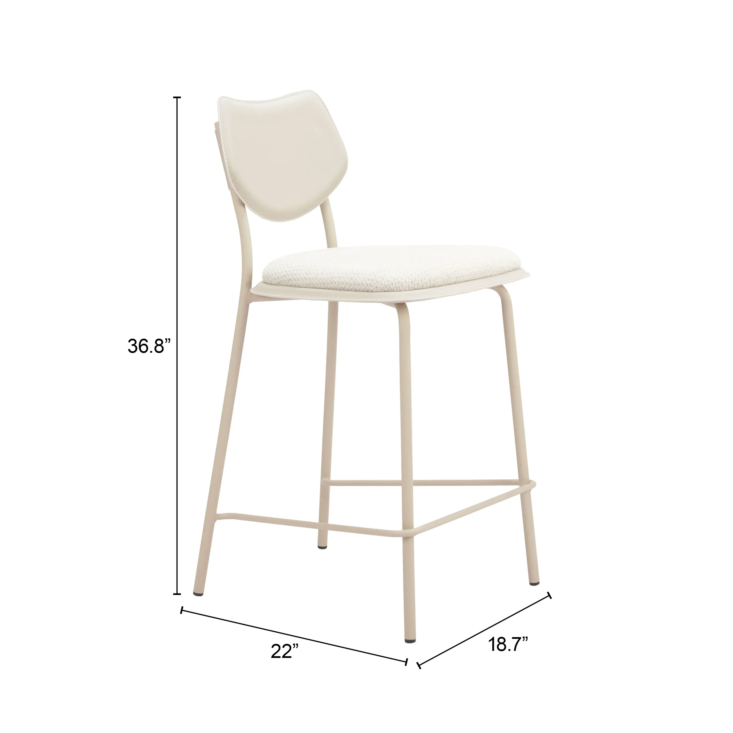 Zeal Counter Stool (Set of 4) - Image 4