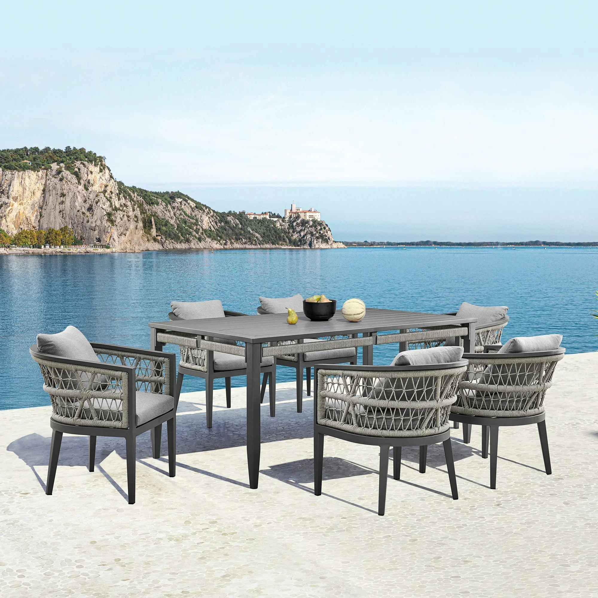 Zella Outdoor Dining Table - Image 7