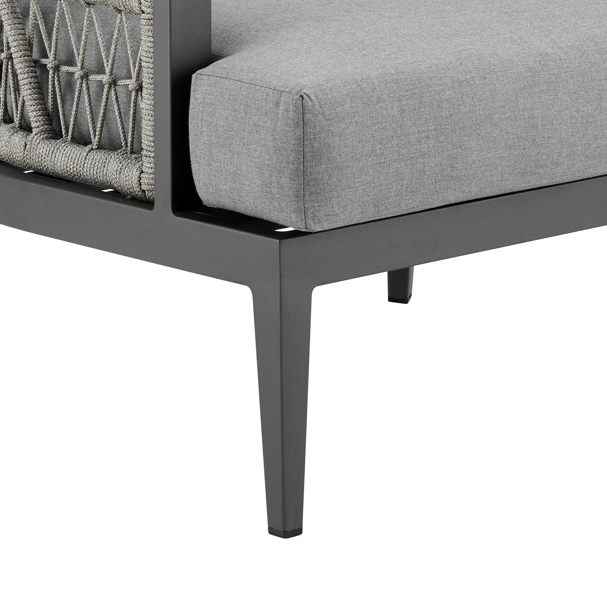 Zella Outdoor Patio 4 Piece Conversation Set - Image 10