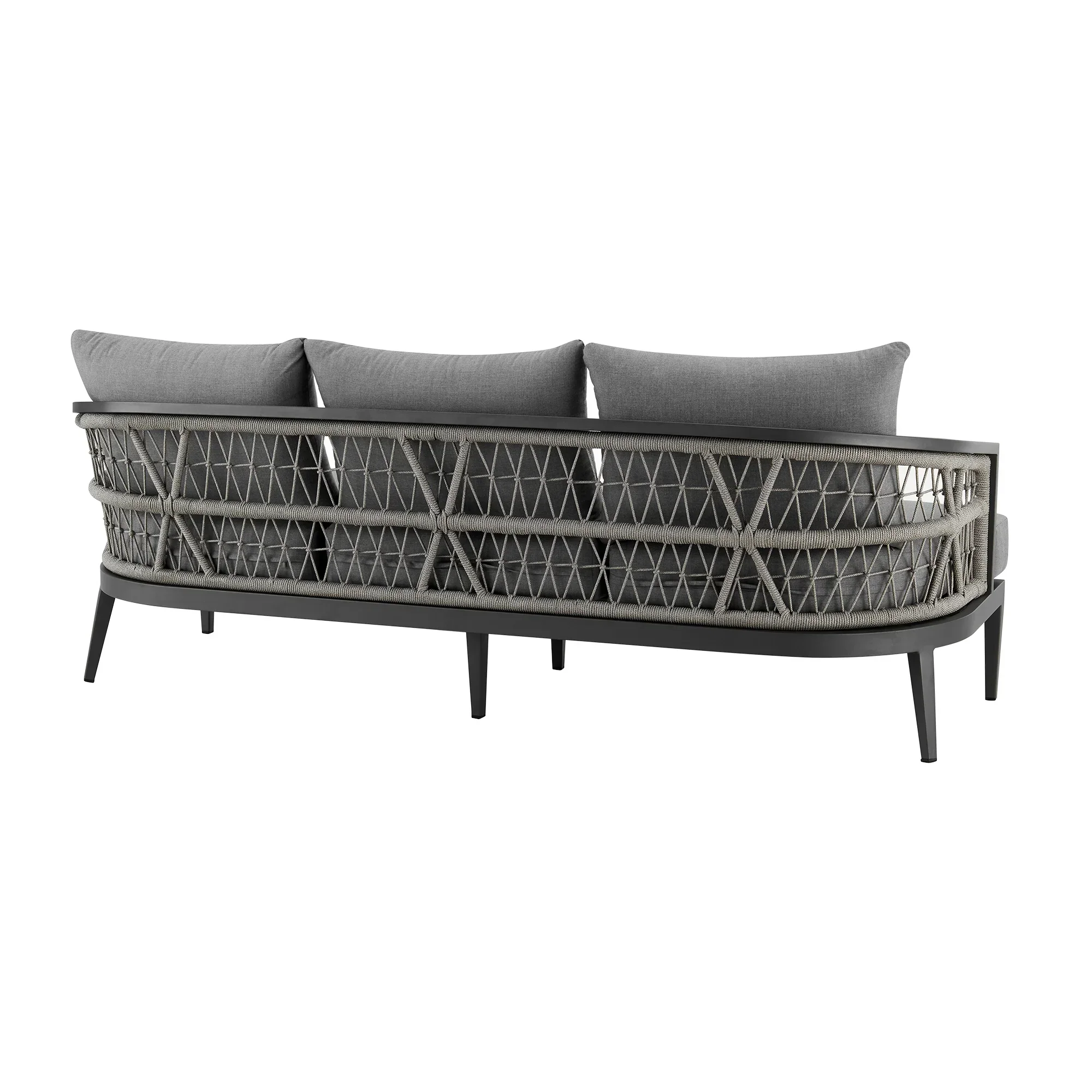 Zella Outdoor Patio 4 Piece Conversation Set - Image 4