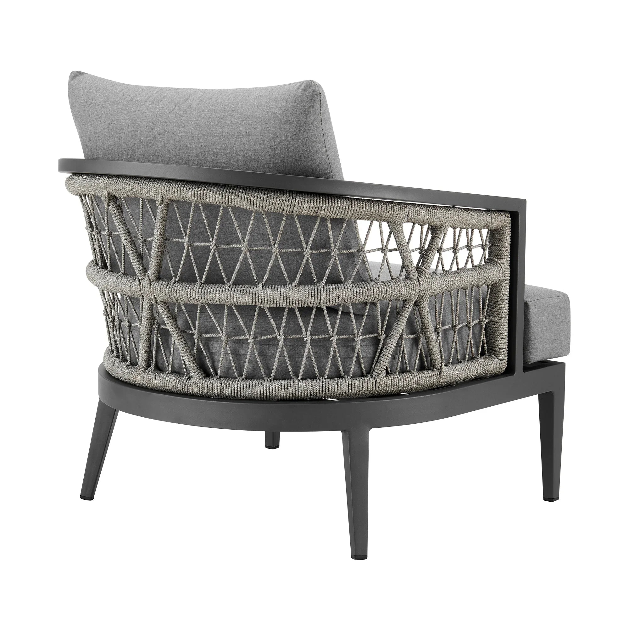Zella Outdoor Patio 4 Piece Conversation Set - Image 6