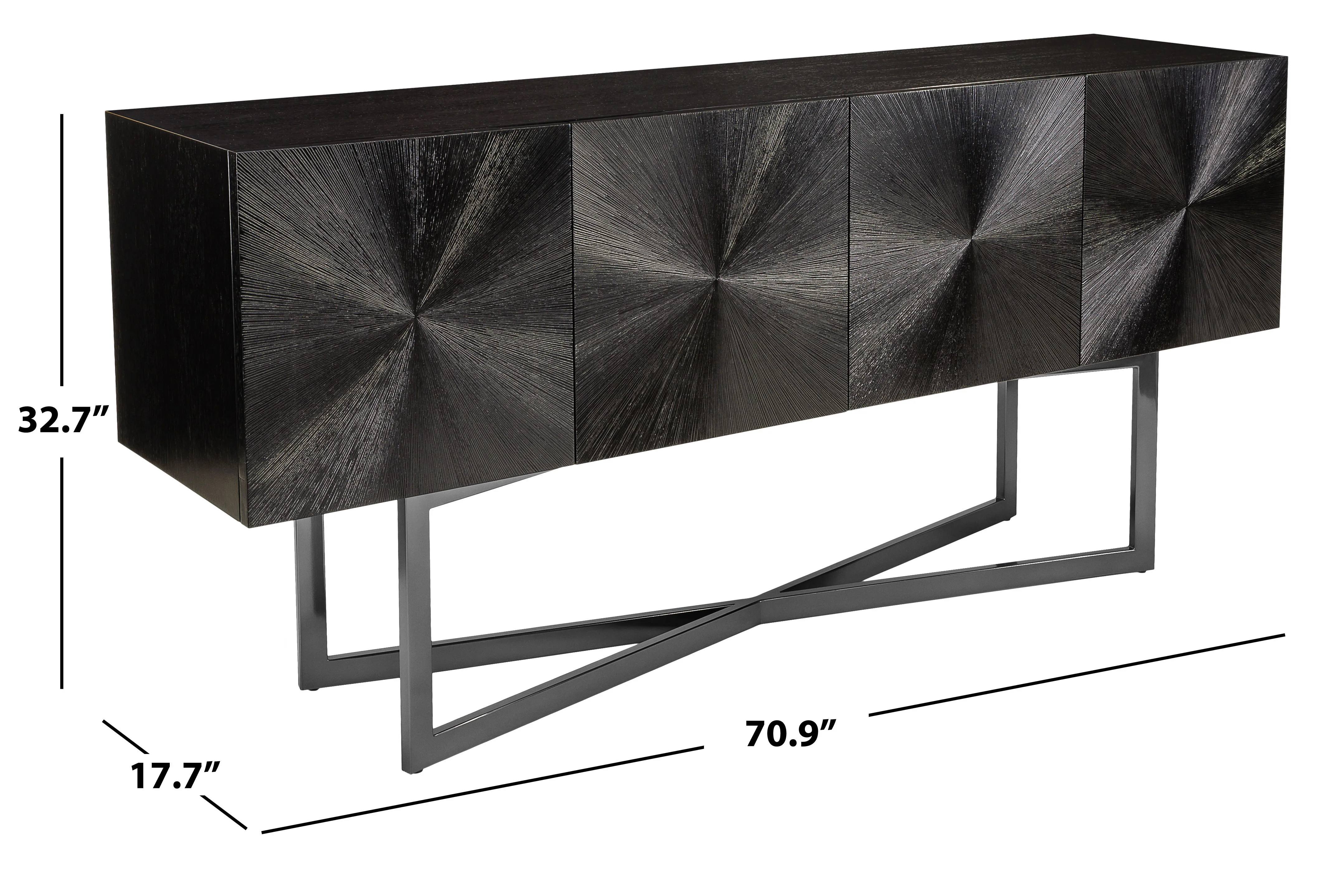 Zena Nickel Buffet - Image 8