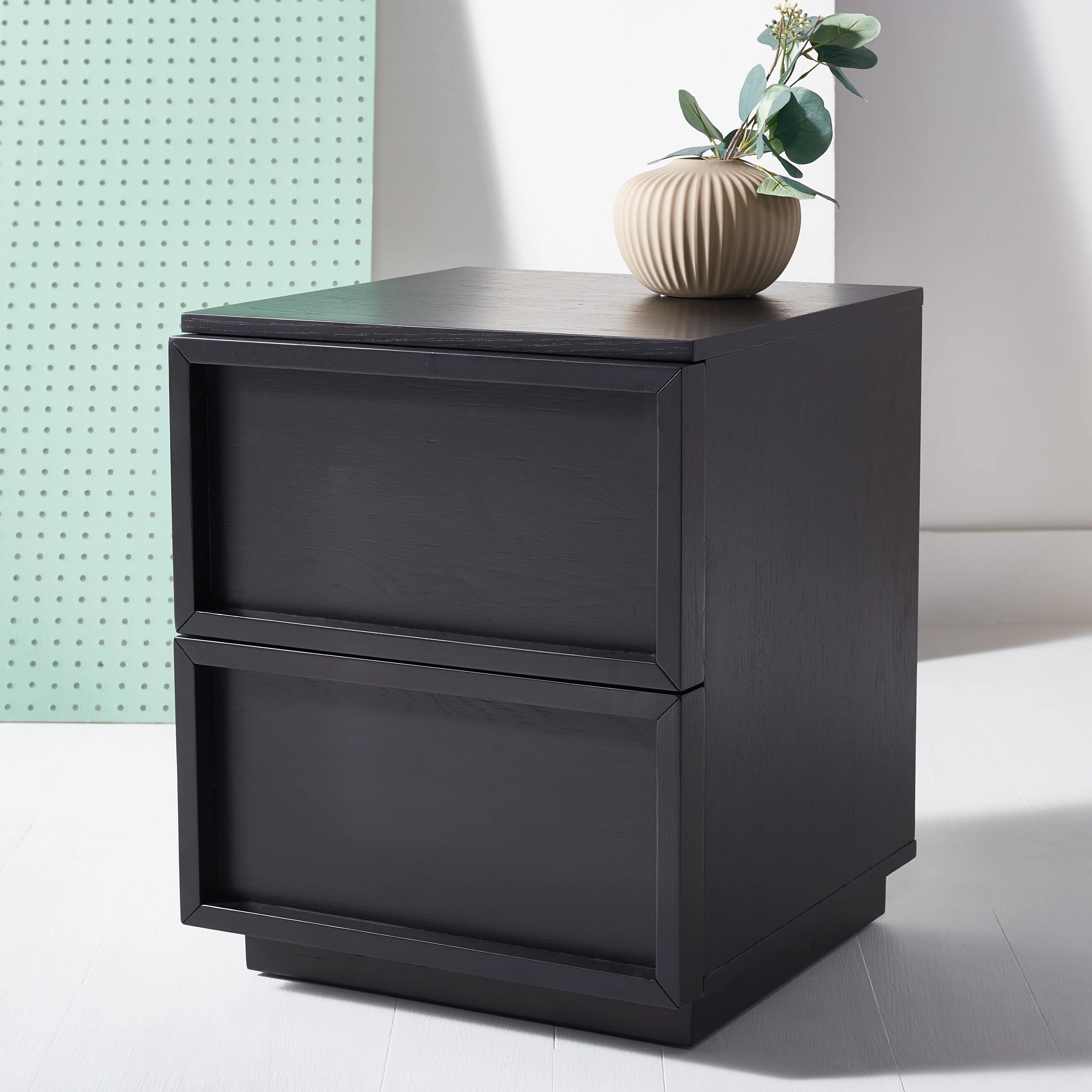 Zeus 2 Drawer Nightstand - Image 5