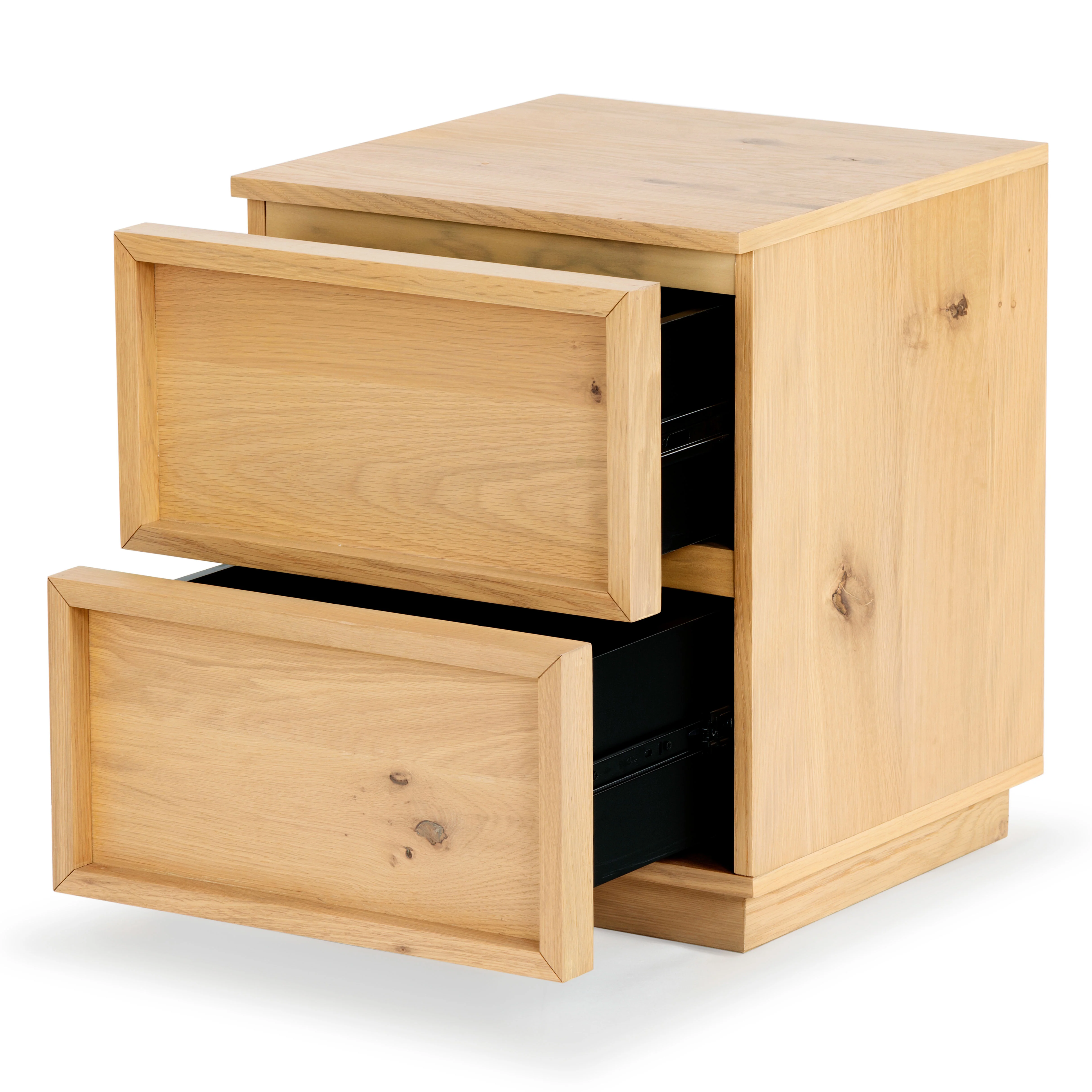 Zeus 2 Drawer Nightstand - Image 9