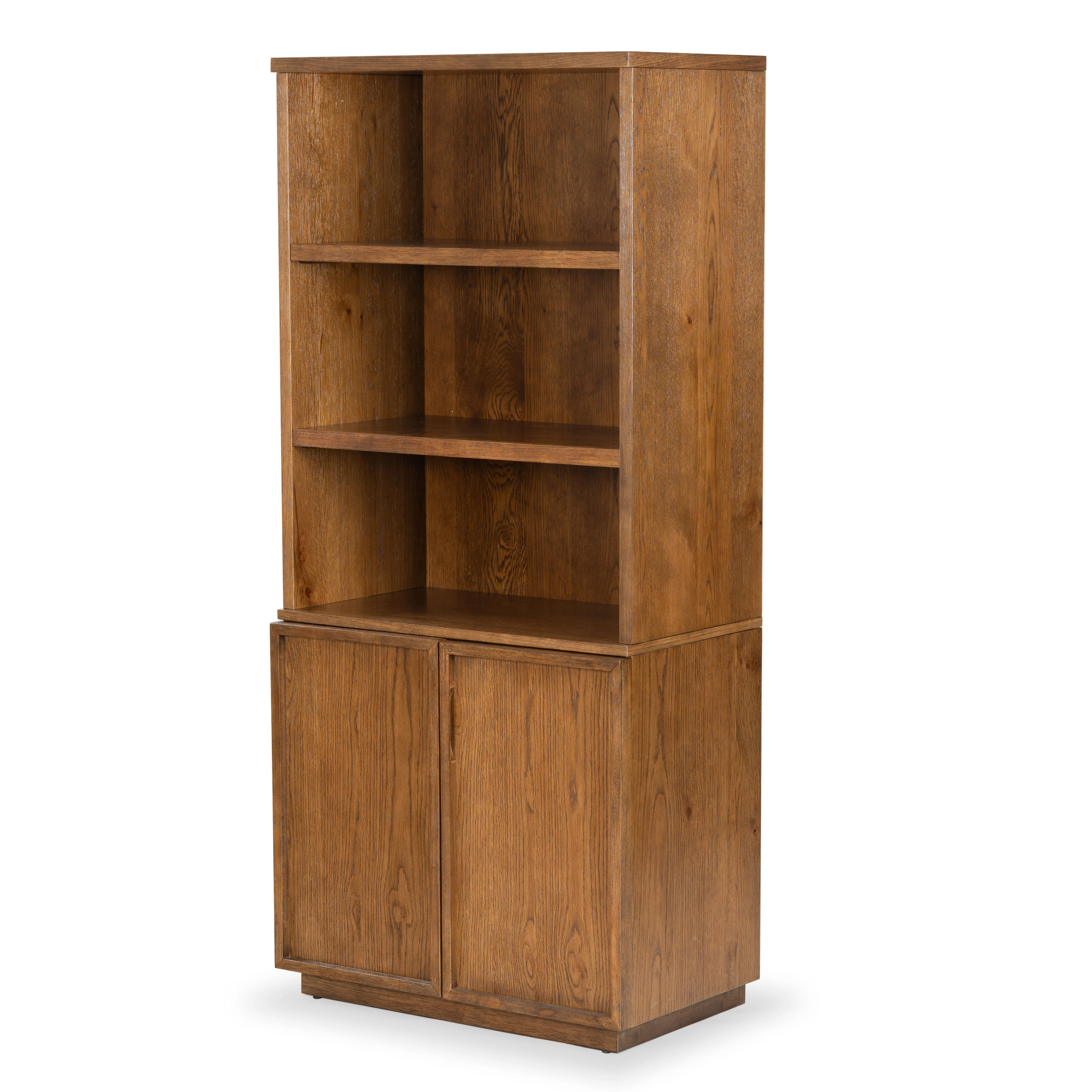 Zeus 4 Shelf Wood Bookcase - Image 16