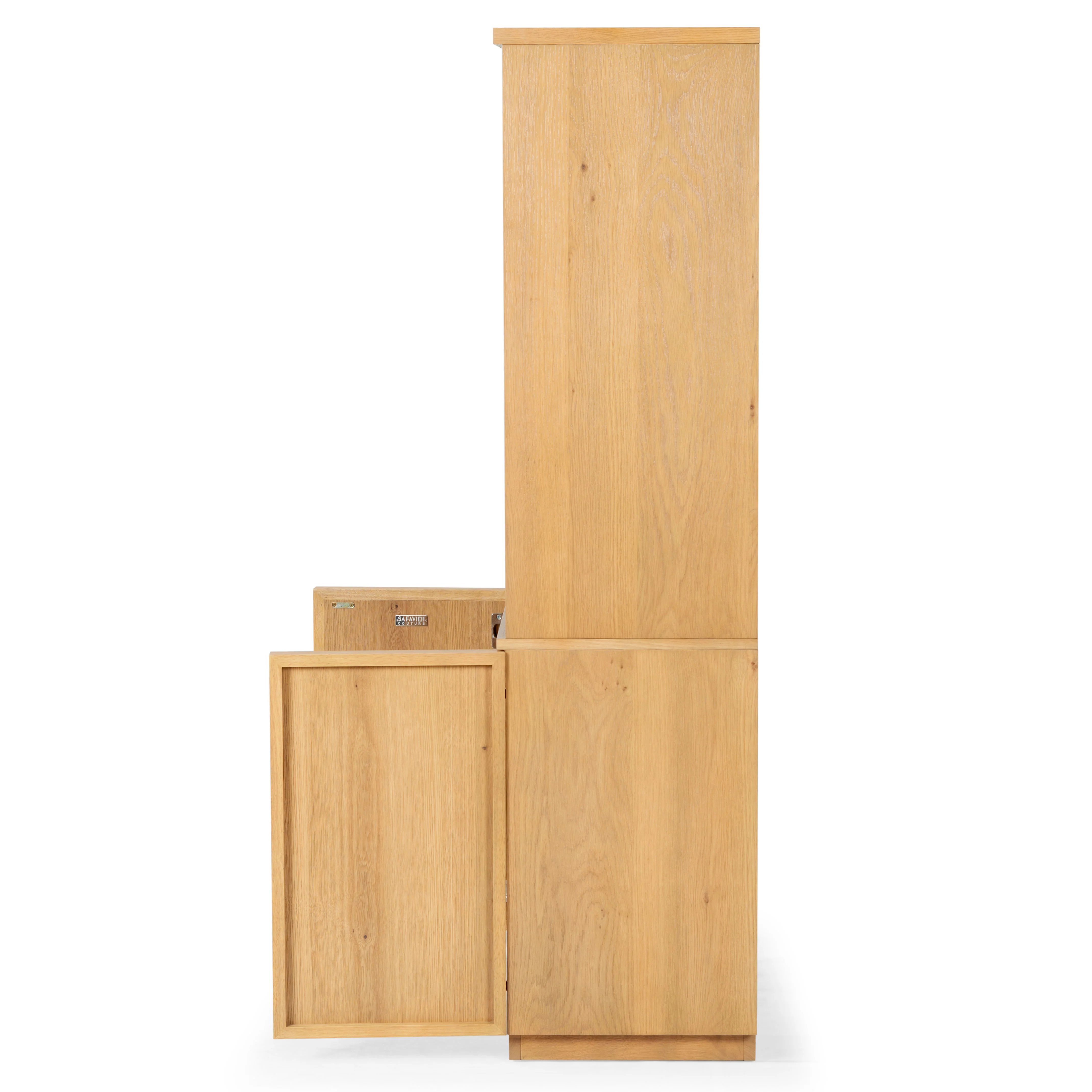 Zeus 4 Shelf Wood Bookcase - Image 29