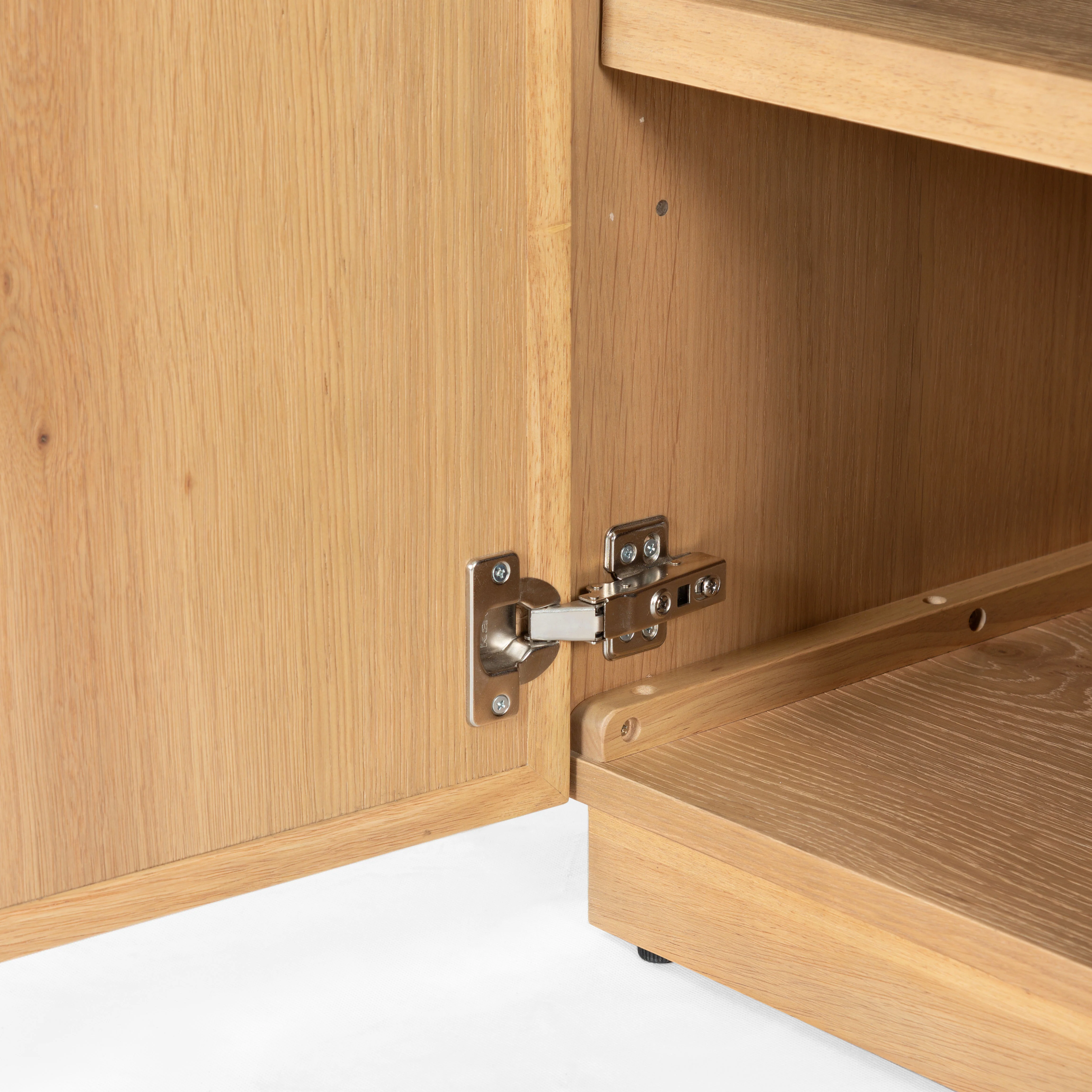 Zeus 4 Shelf Wood Bookcase - Image 34