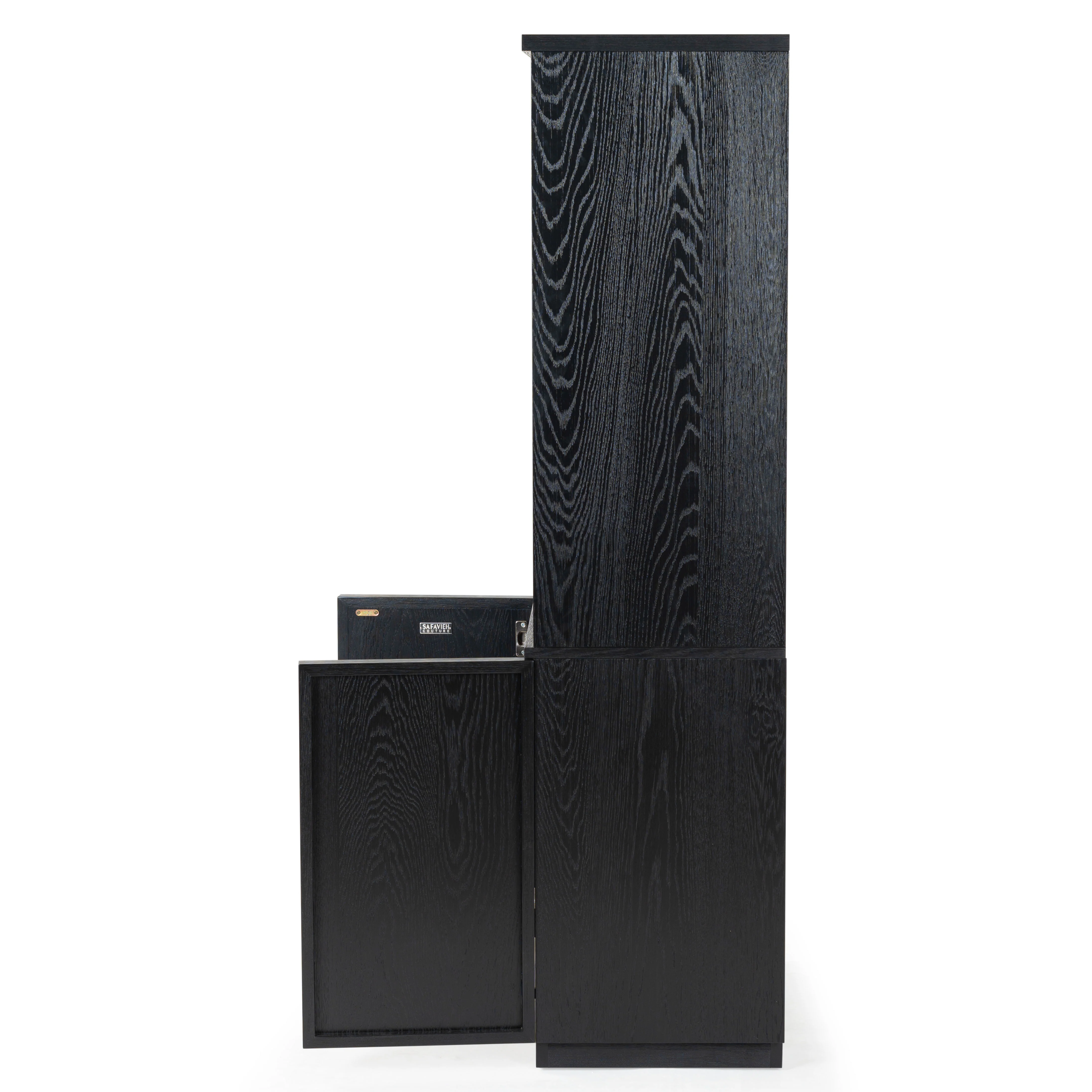 Zeus 4 Shelf Wood Bookcase - Image 4