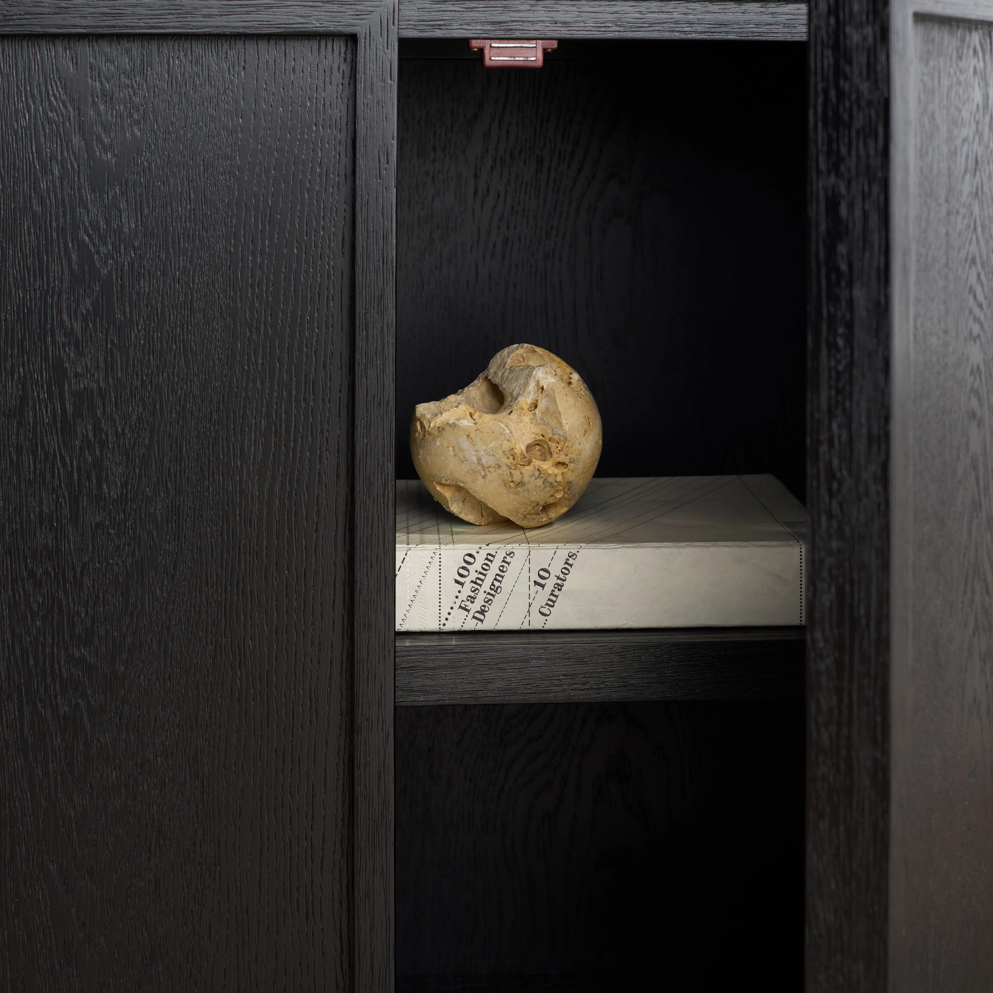 Zeus 4 Shelf Wood Bookcase - Image 6