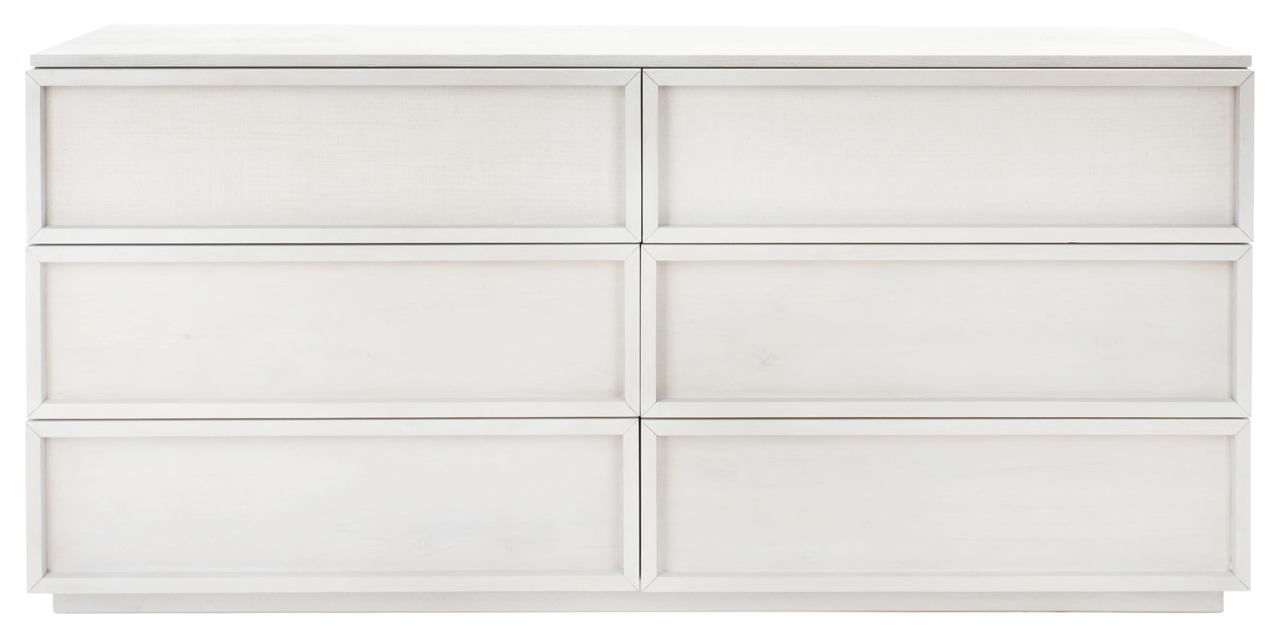 Zeus 6 Drawer Wood Dresser