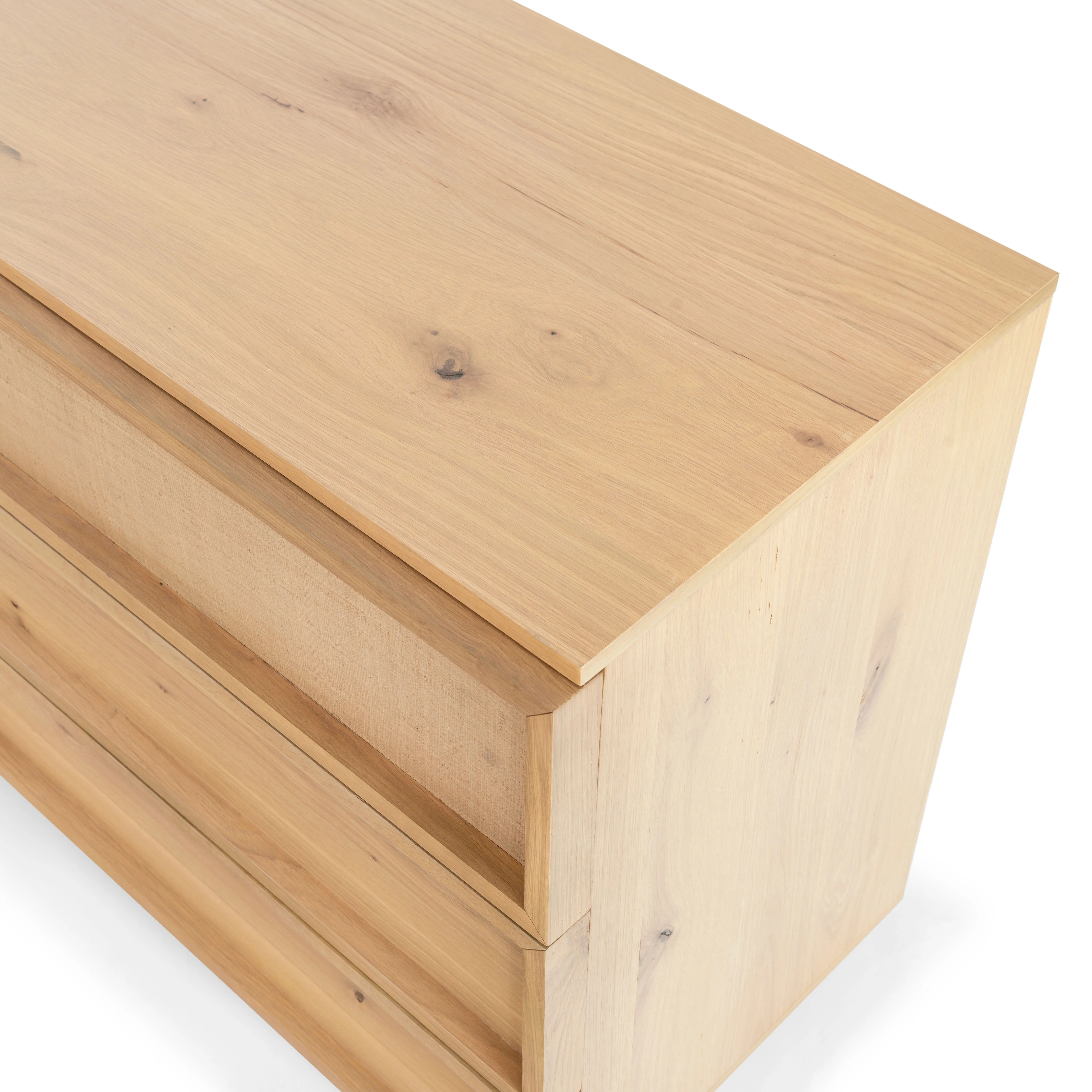 Zeus 6 Drawer Wood Dresser - Image 12