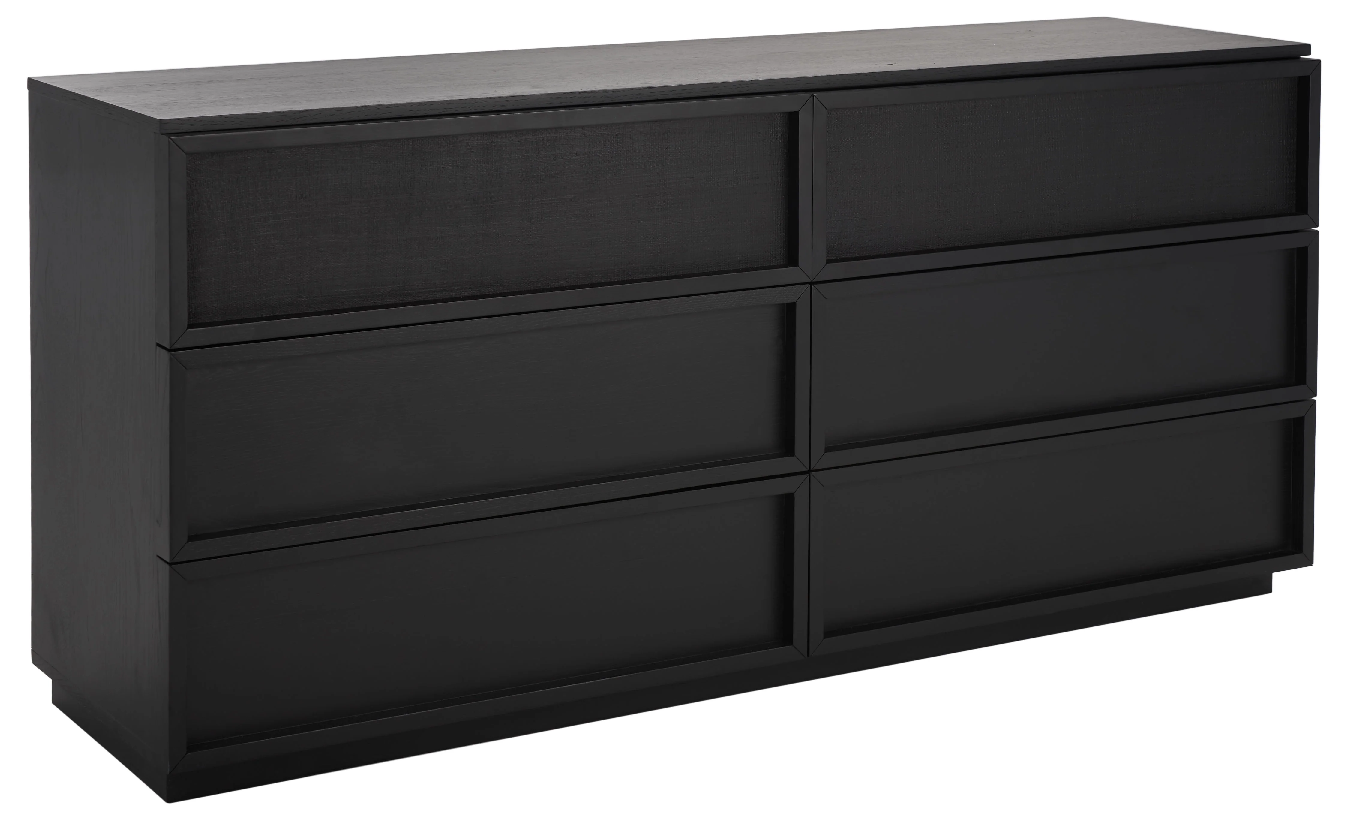 Zeus 6 Drawer Wood Dresser - Image 6