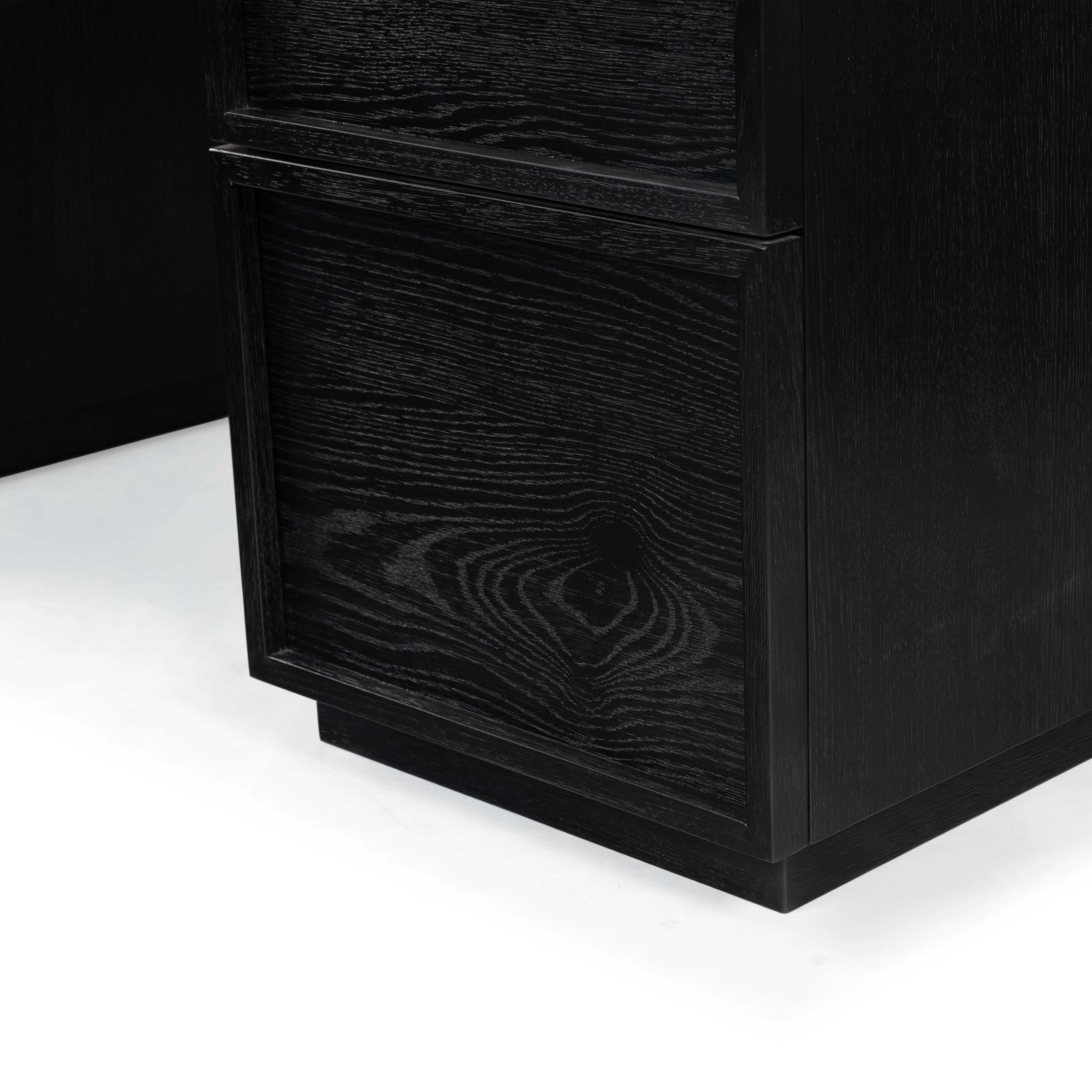 Zeus 7 Drawer Wood Desk - Image 11