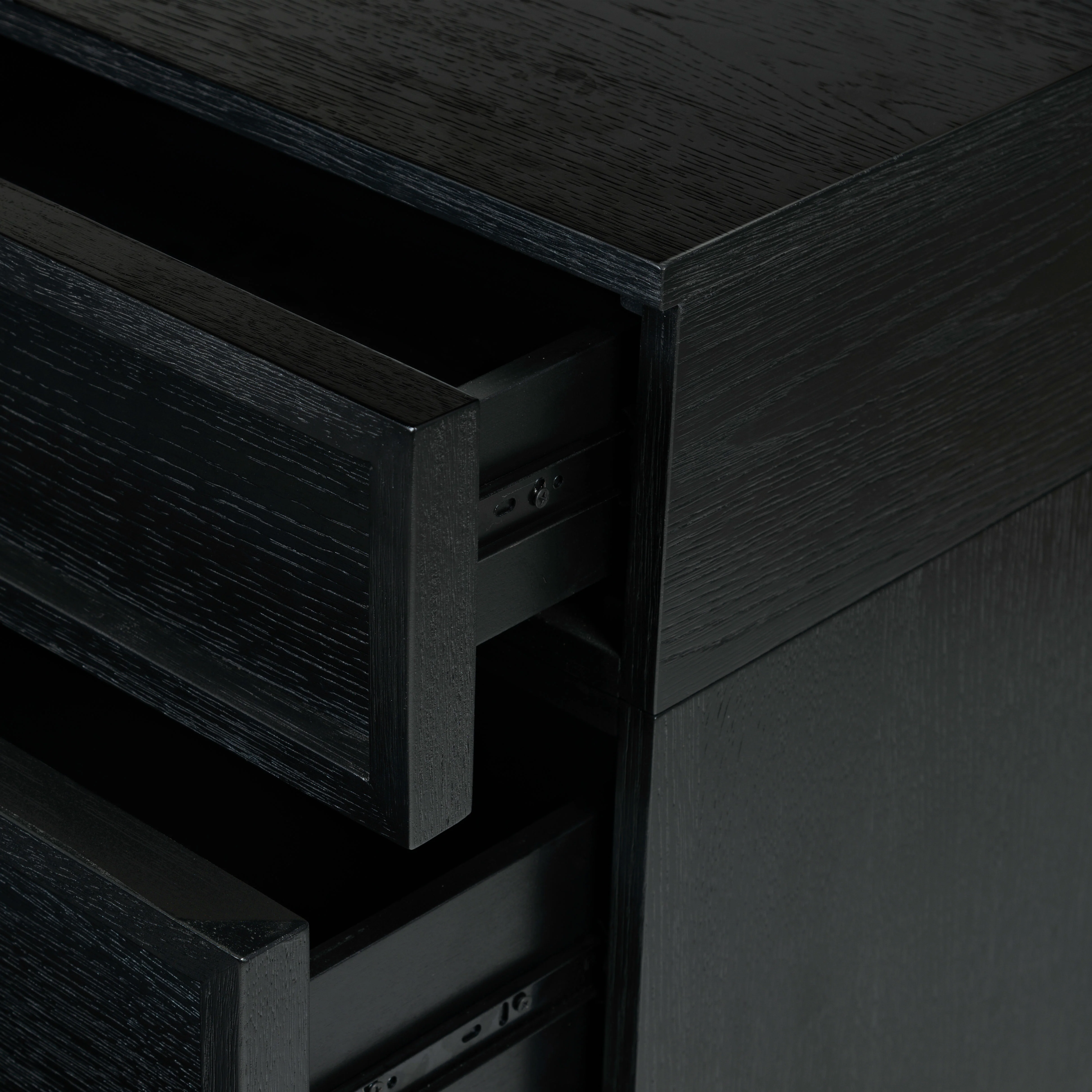 Zeus 7 Drawer Wood Desk - Image 12