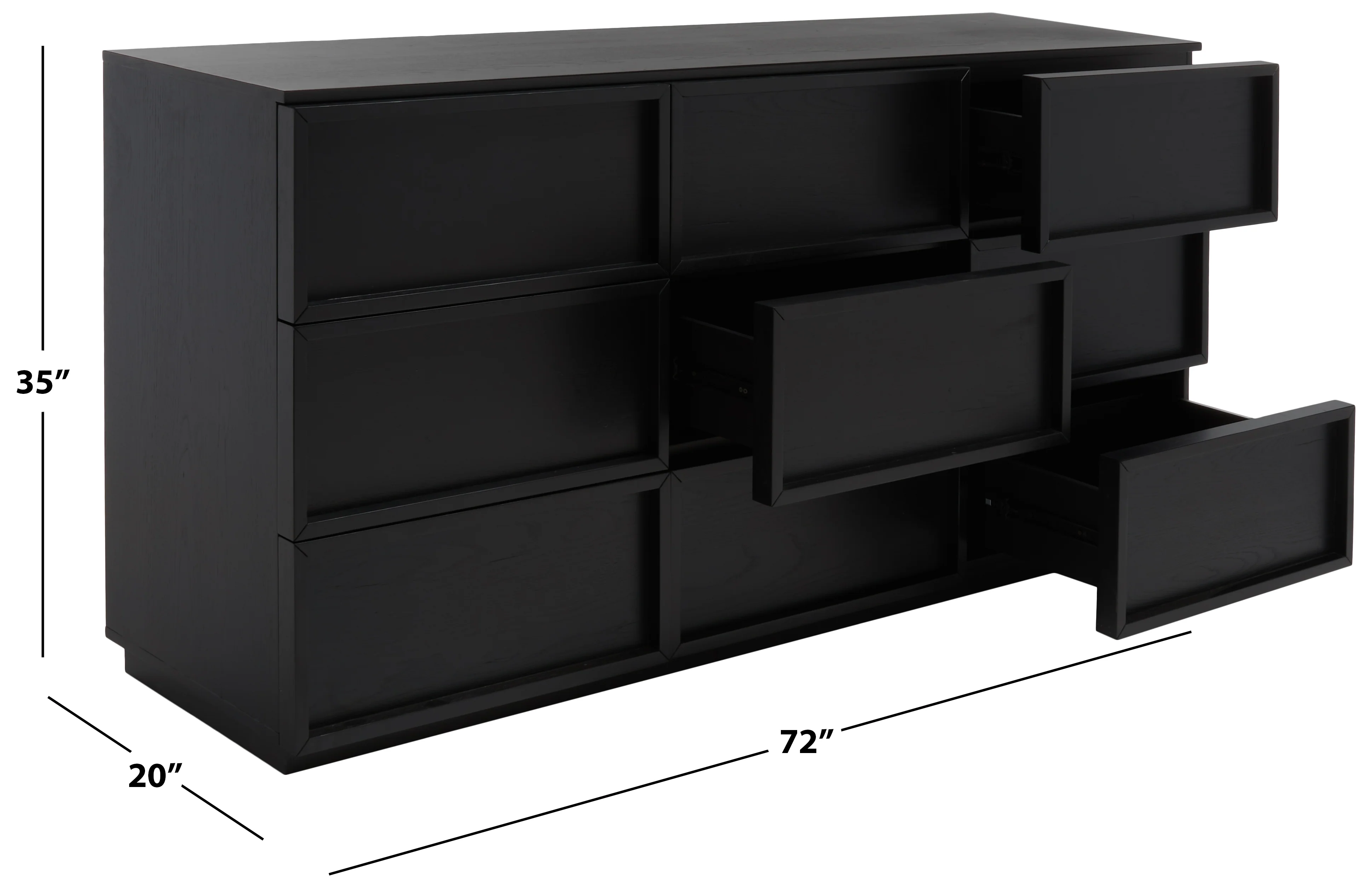Zeus 9 Drawer Dresser - Image 14