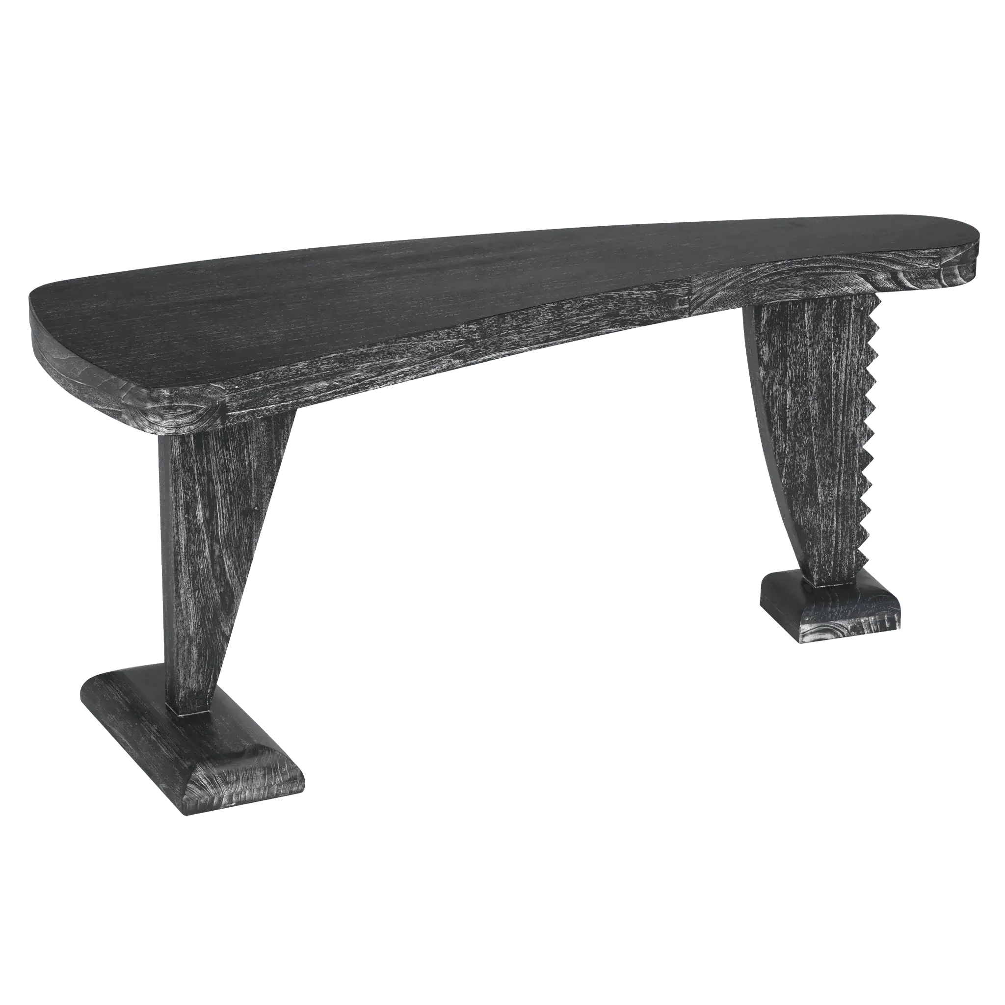 Zigmund Desk, Cinder Black