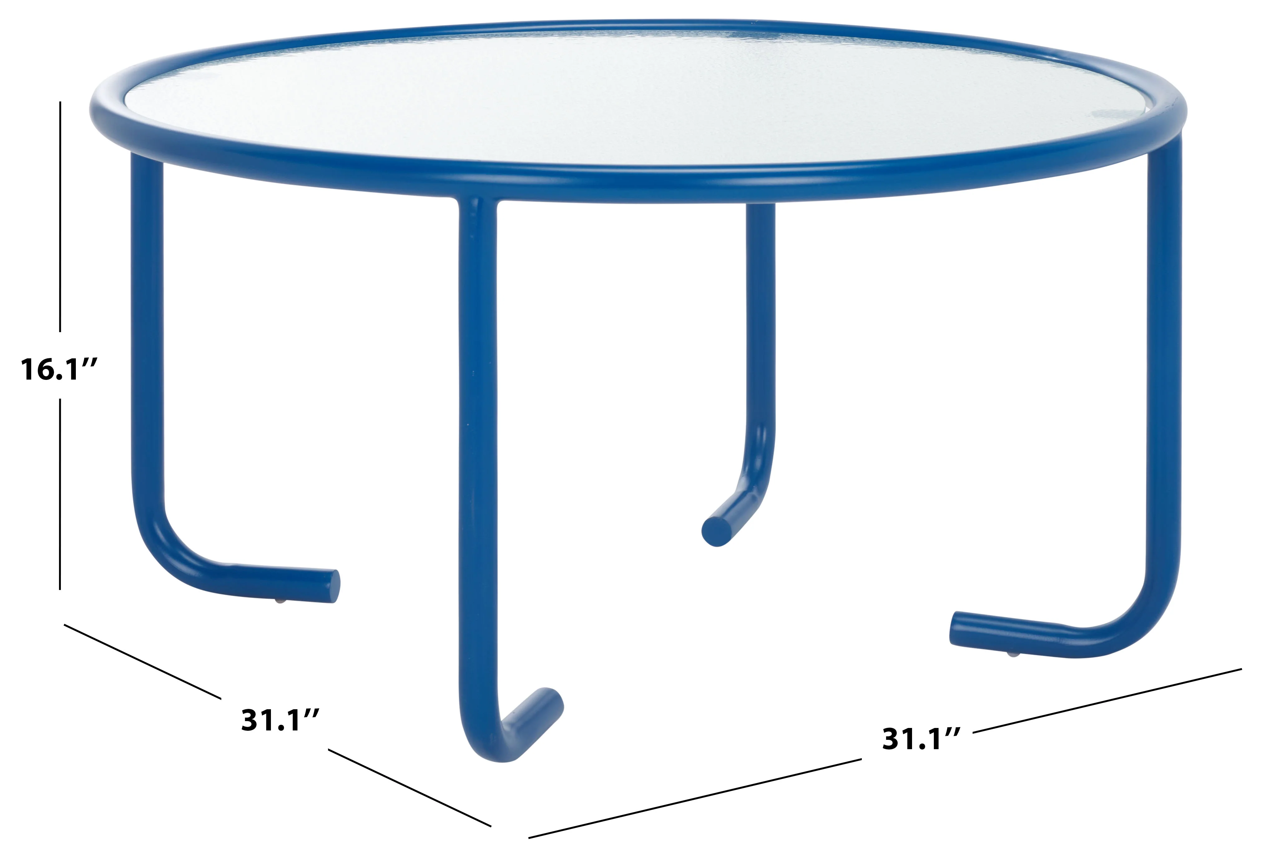 Zuzana Glass Top Coffee Table - Image 16