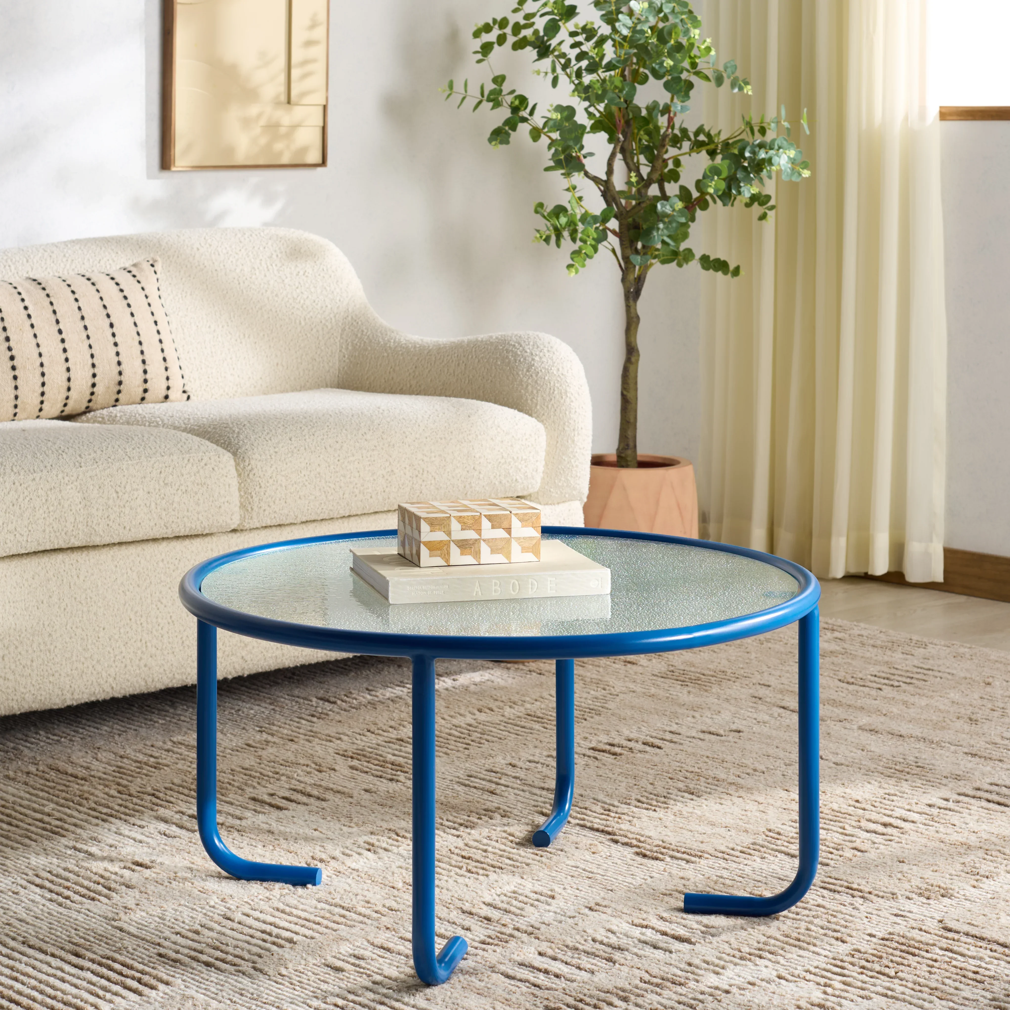 Zuzana Glass Top Coffee Table - Image 24